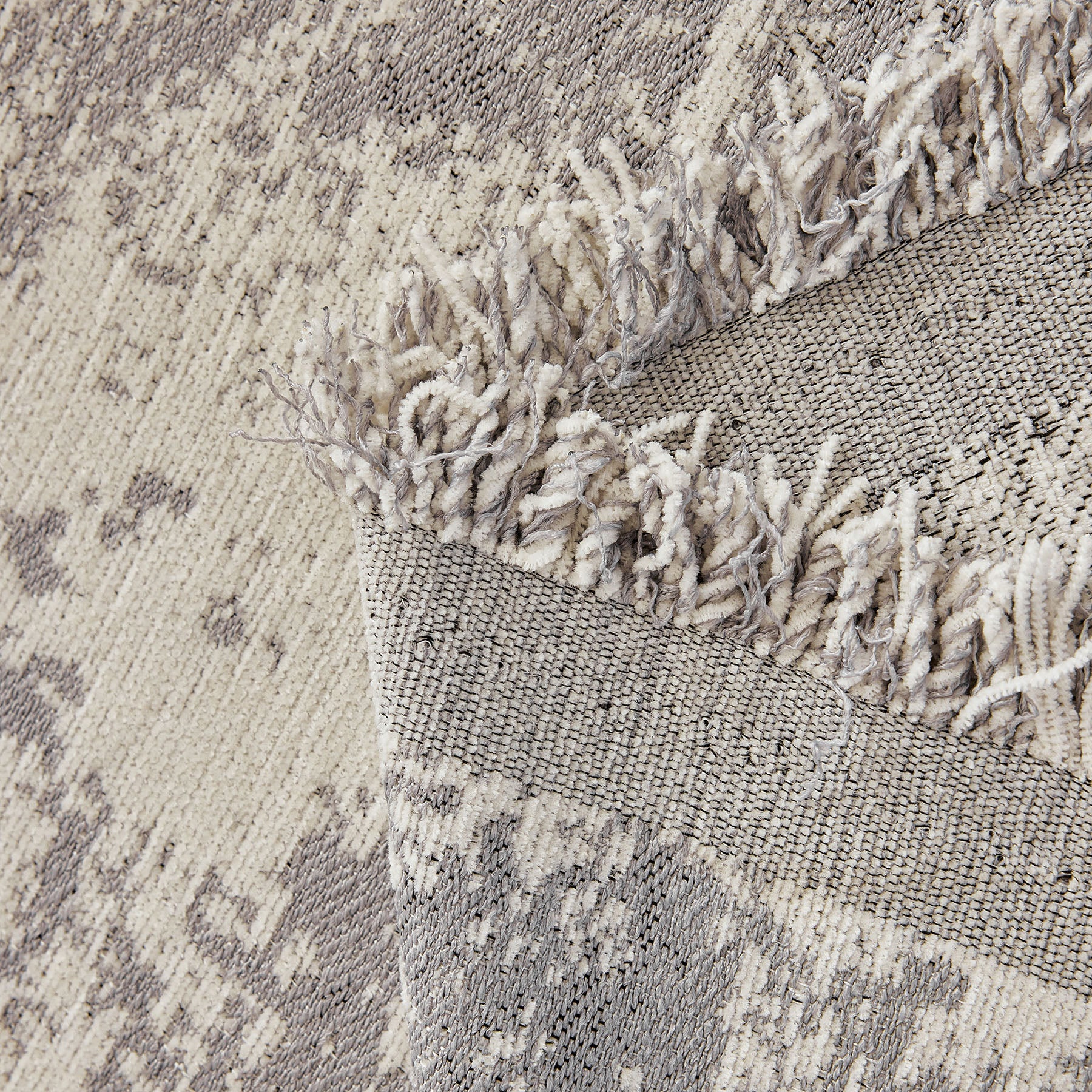 Soft Chenille Sofa Cover, Textured Abstract Couch Protector Cover with Vintage Pattern