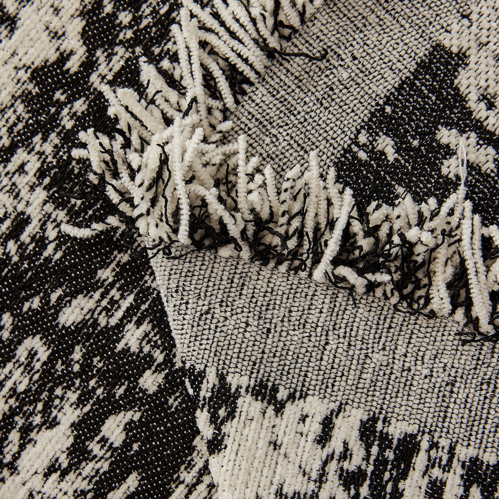 Soft Chenille Sofa Cover, Textured Abstract Couch Protector Cover with Vintage Pattern