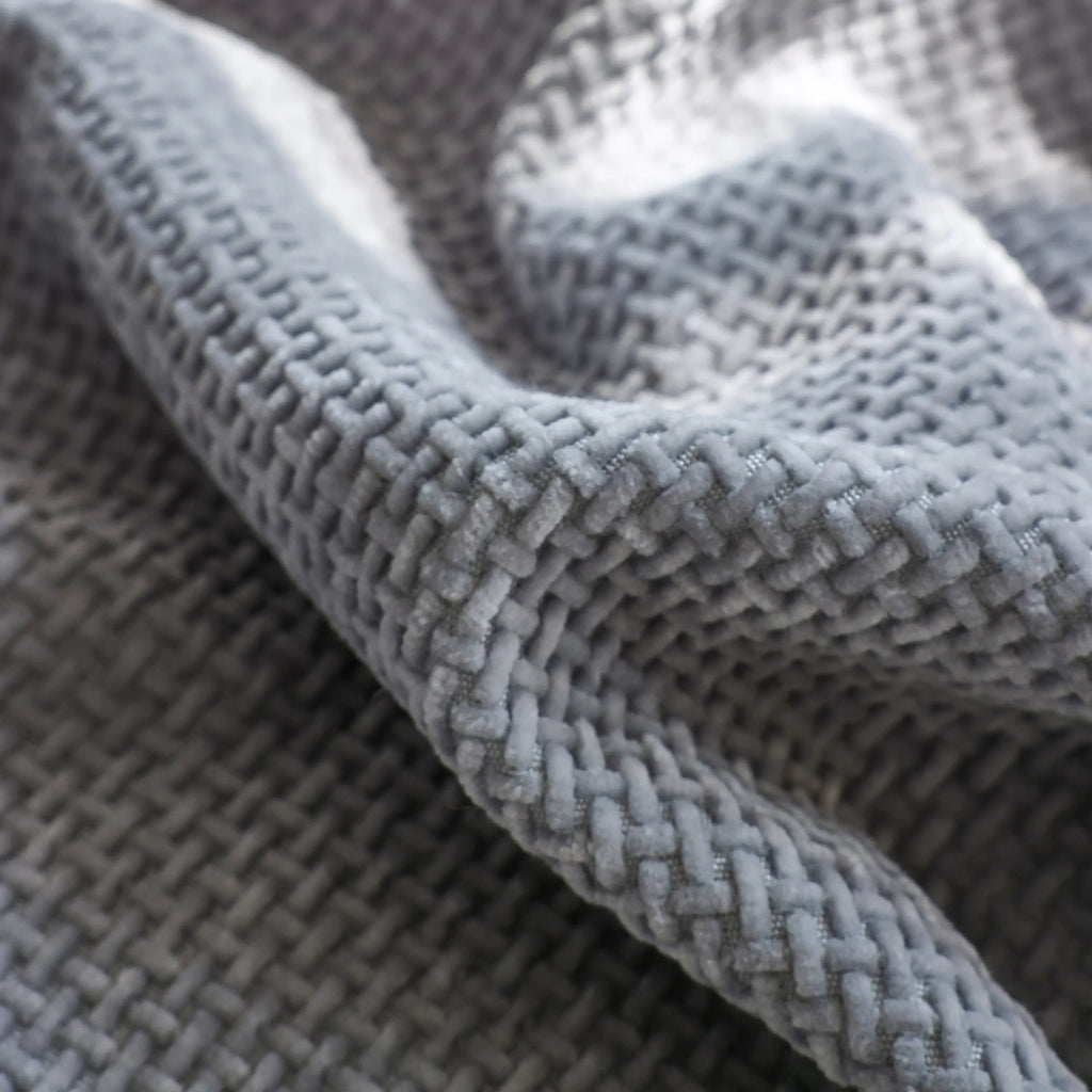 Chenille Thickened Solid Couch Blanket Throws, Reversible Couch Covers for Sectional Couches