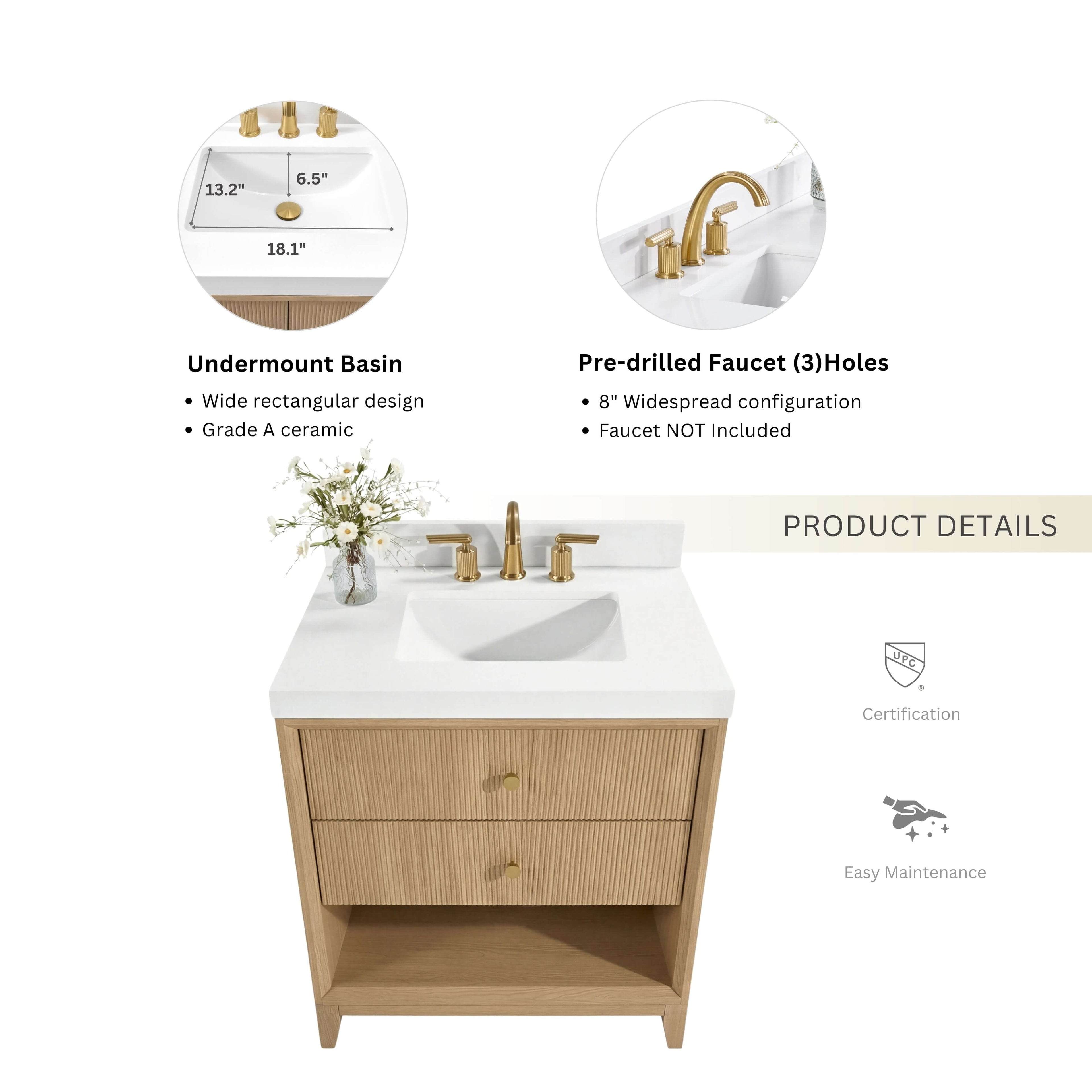Momo 24" Bath Vanity Set