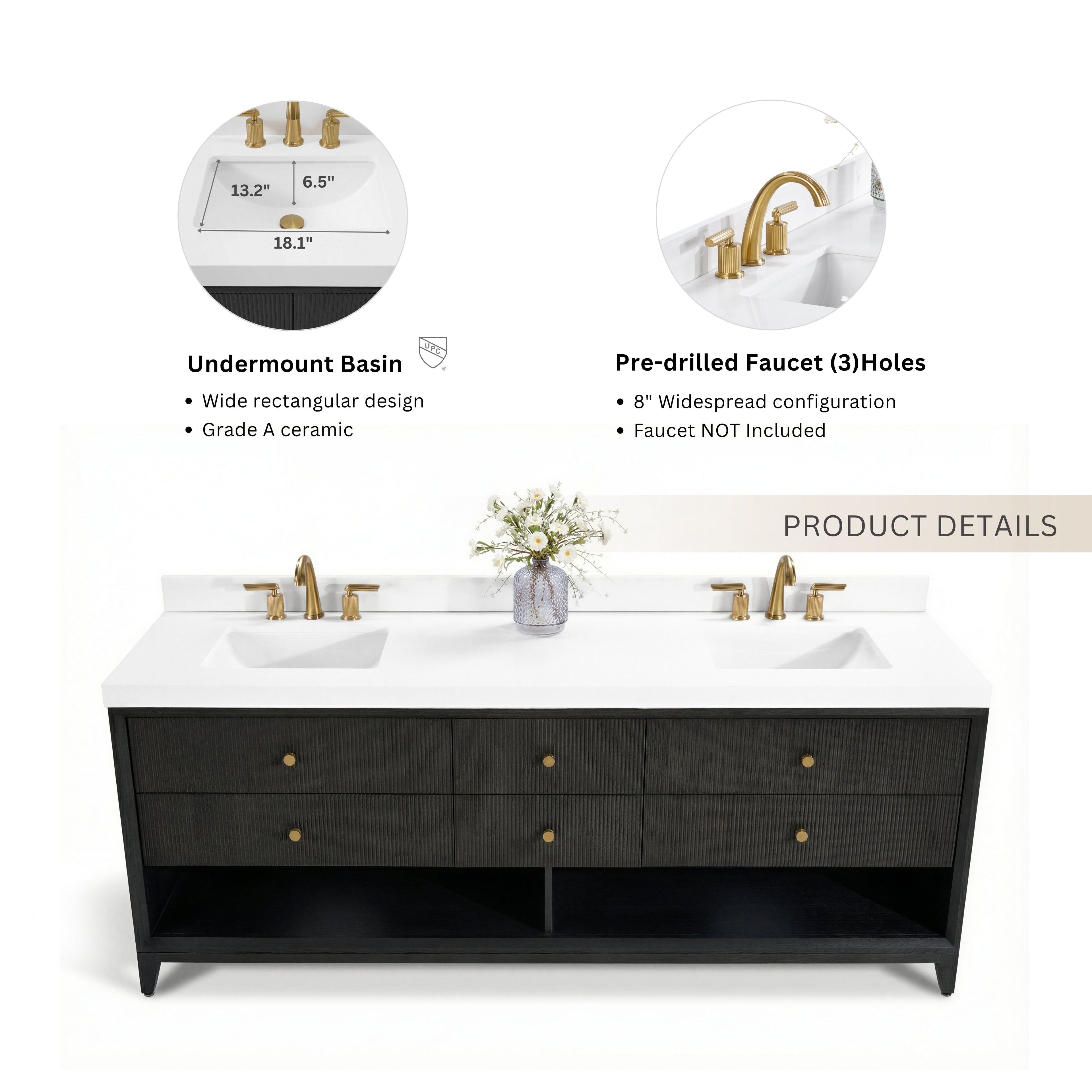 Momo 72" Bath Vanity Set