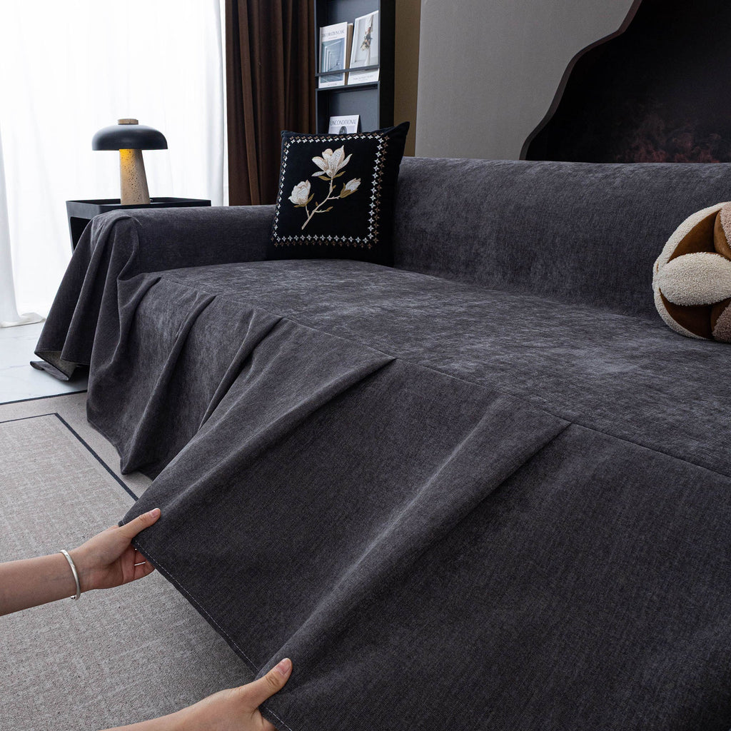 Water Repellent Couch Cover, Non Slip Furniture Protector for Leather & Fabric Sofa