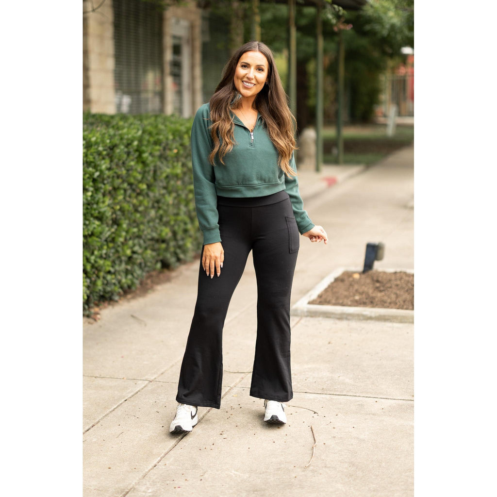 Charlotte - Black Fleece Bootcut