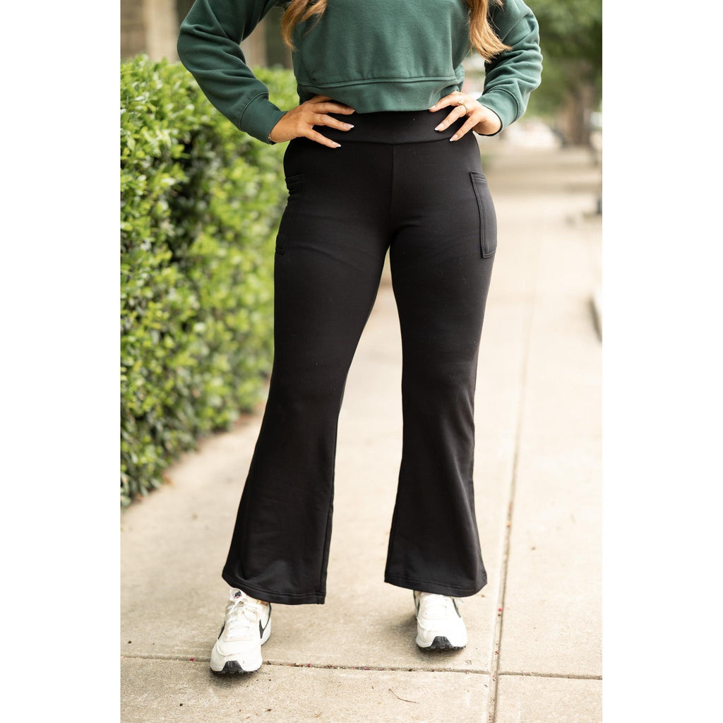 Charlotte - Black Fleece Bootcut