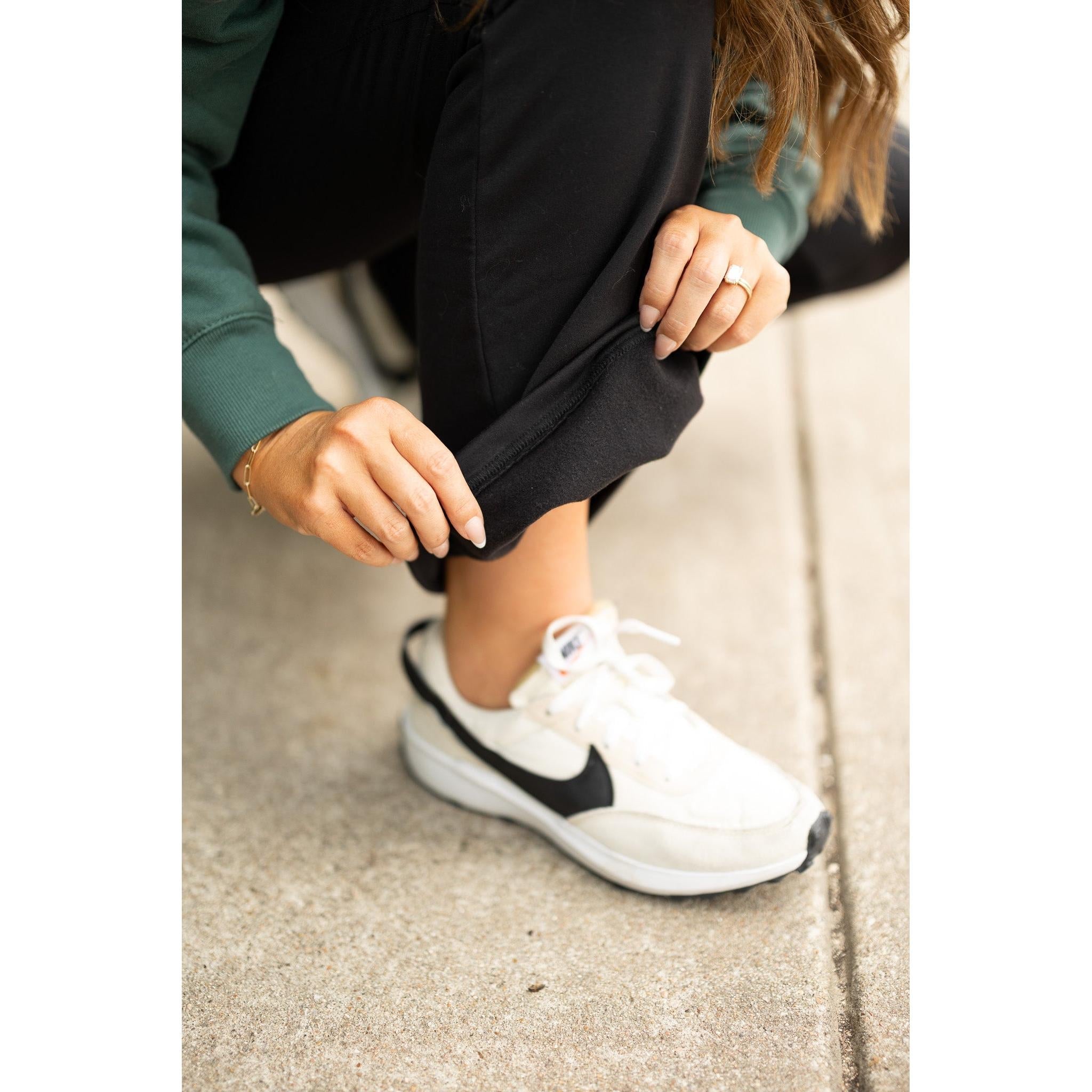 Charlotte - Black Fleece Bootcut