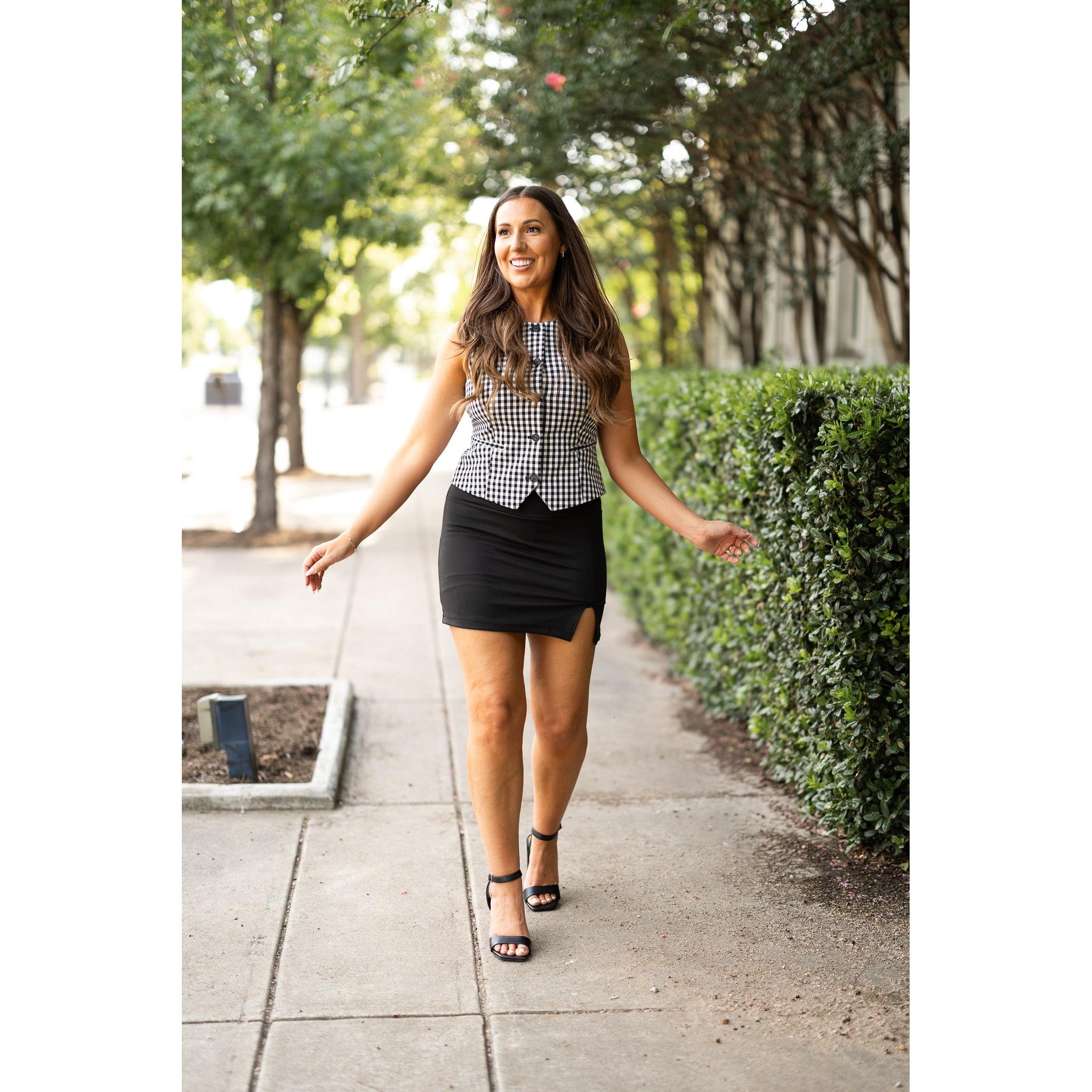 Ready to Ship | The Savannah Deluxe Sculpting A-Line Skort
