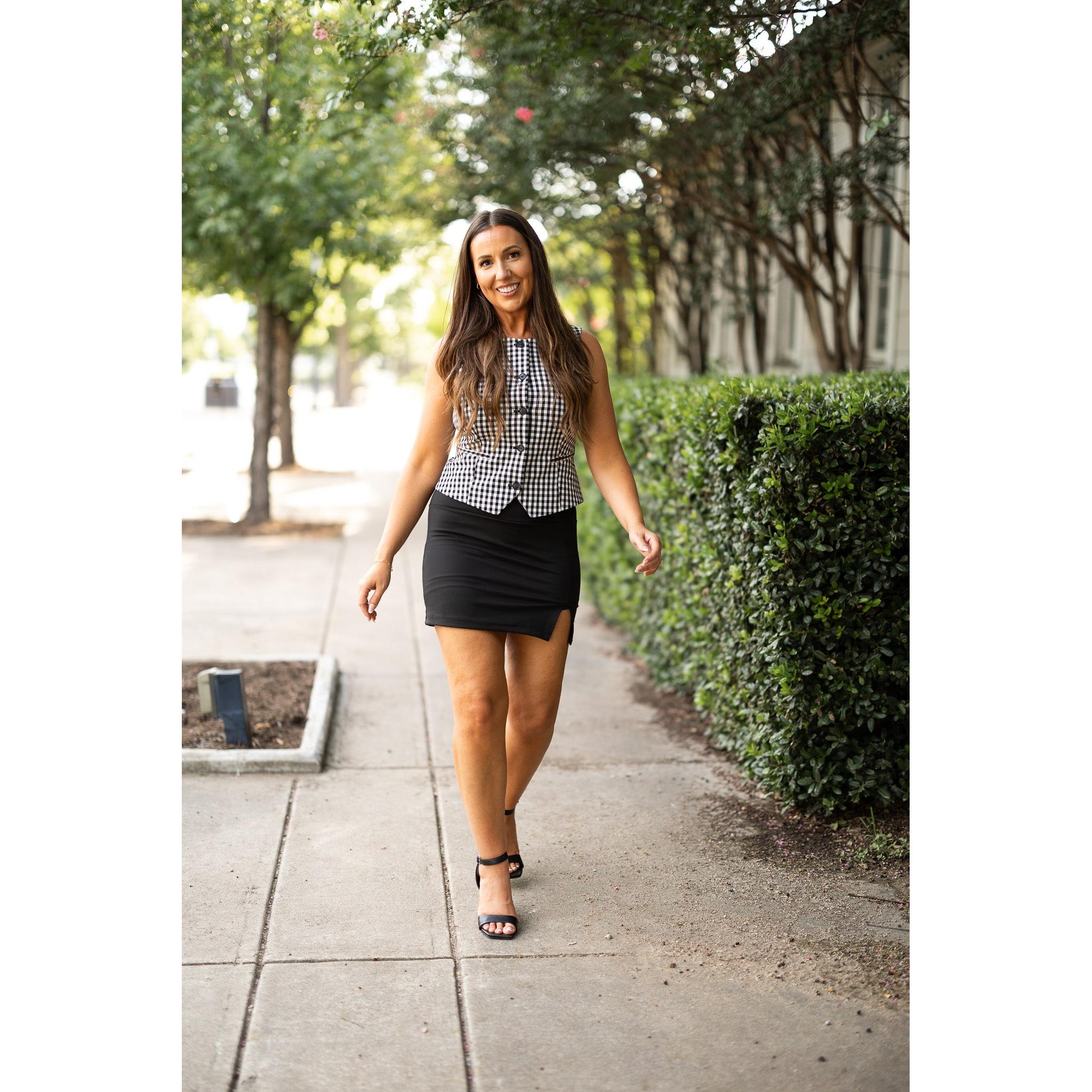 Ready to Ship | The Savannah Deluxe Sculpting A-Line Skort