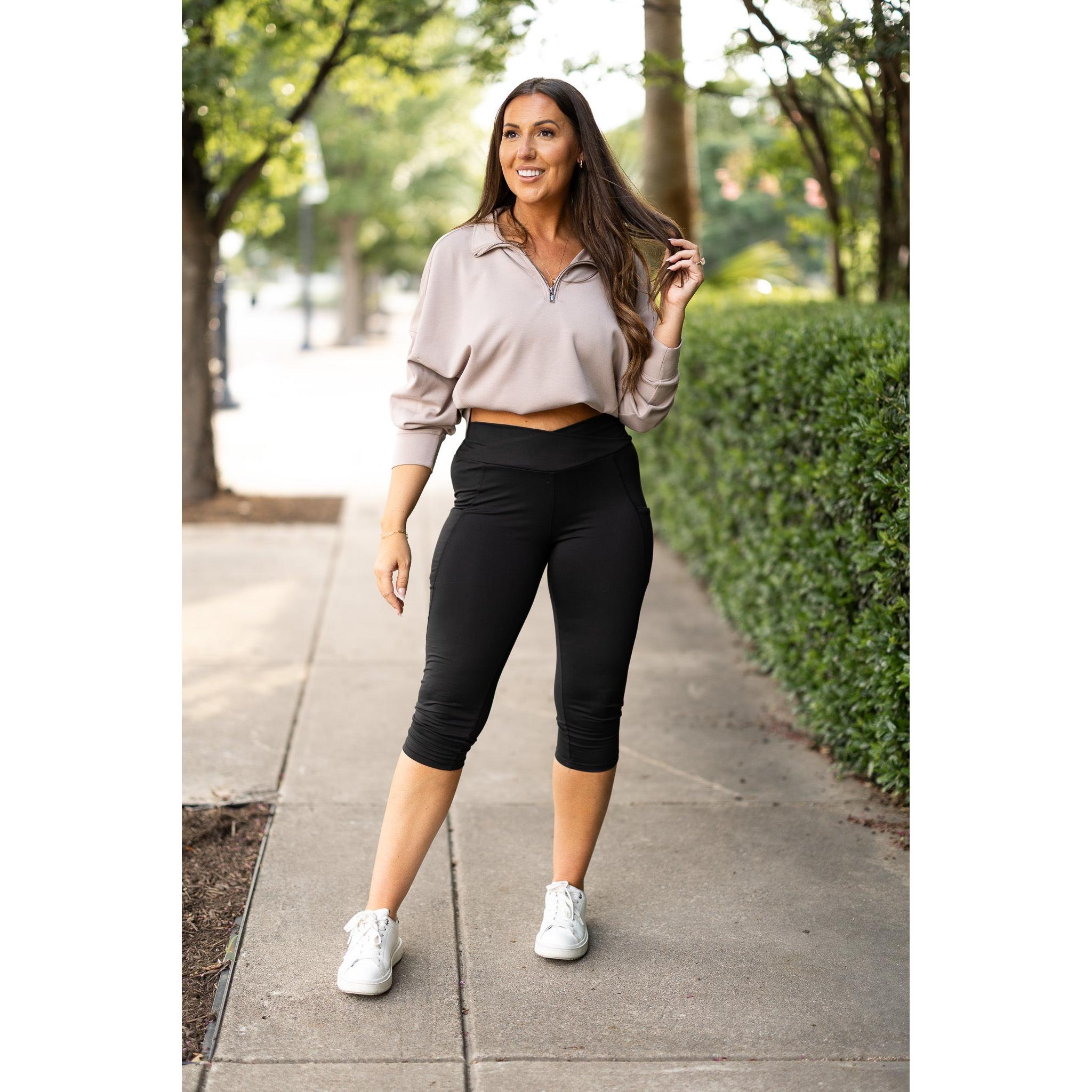 Ready to Ship | The Lillian - Sculpting Crossover Capri