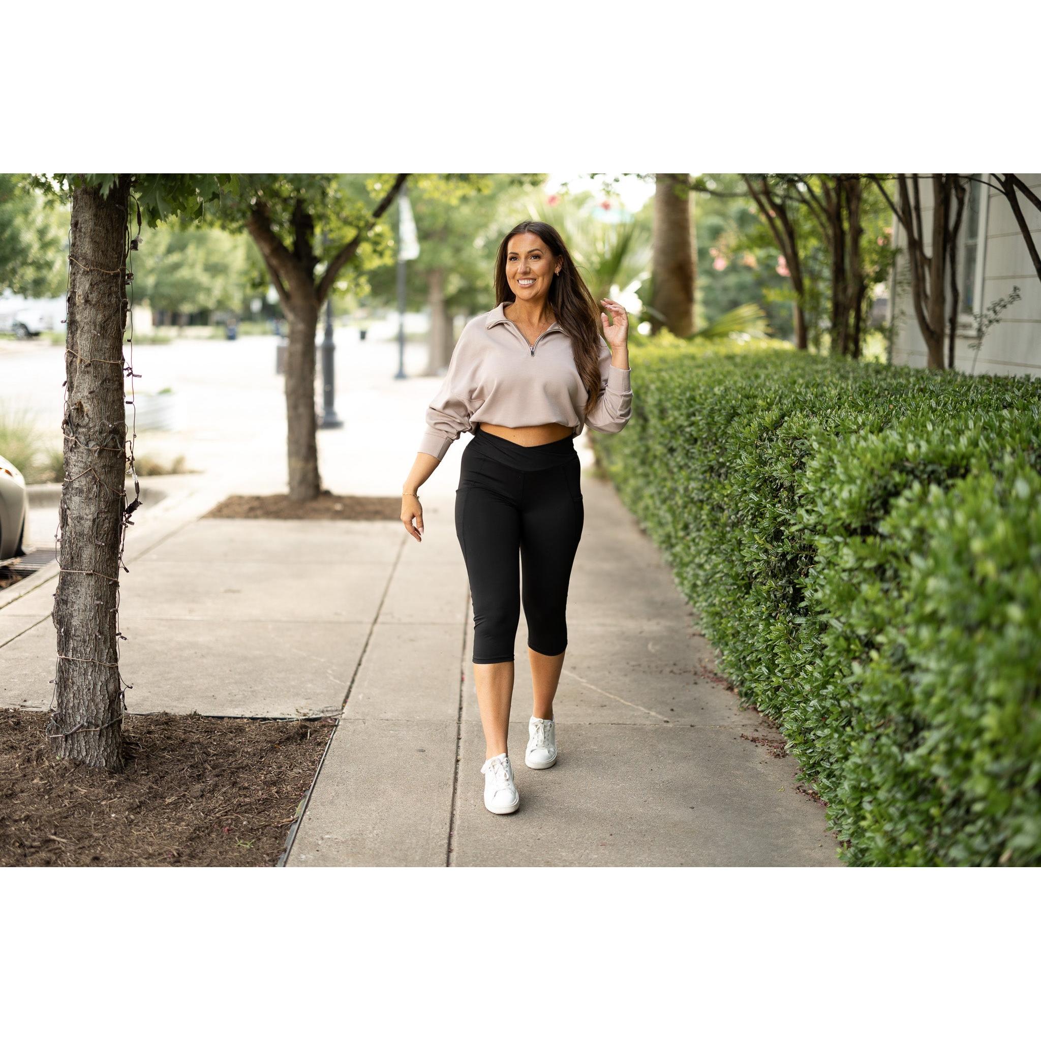 Ready to Ship | The Lillian - Sculpting Crossover Capri