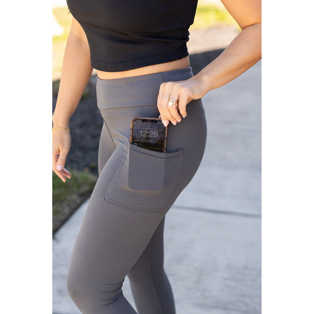 The Dani -  Charcoal CAPRI with POCKETS