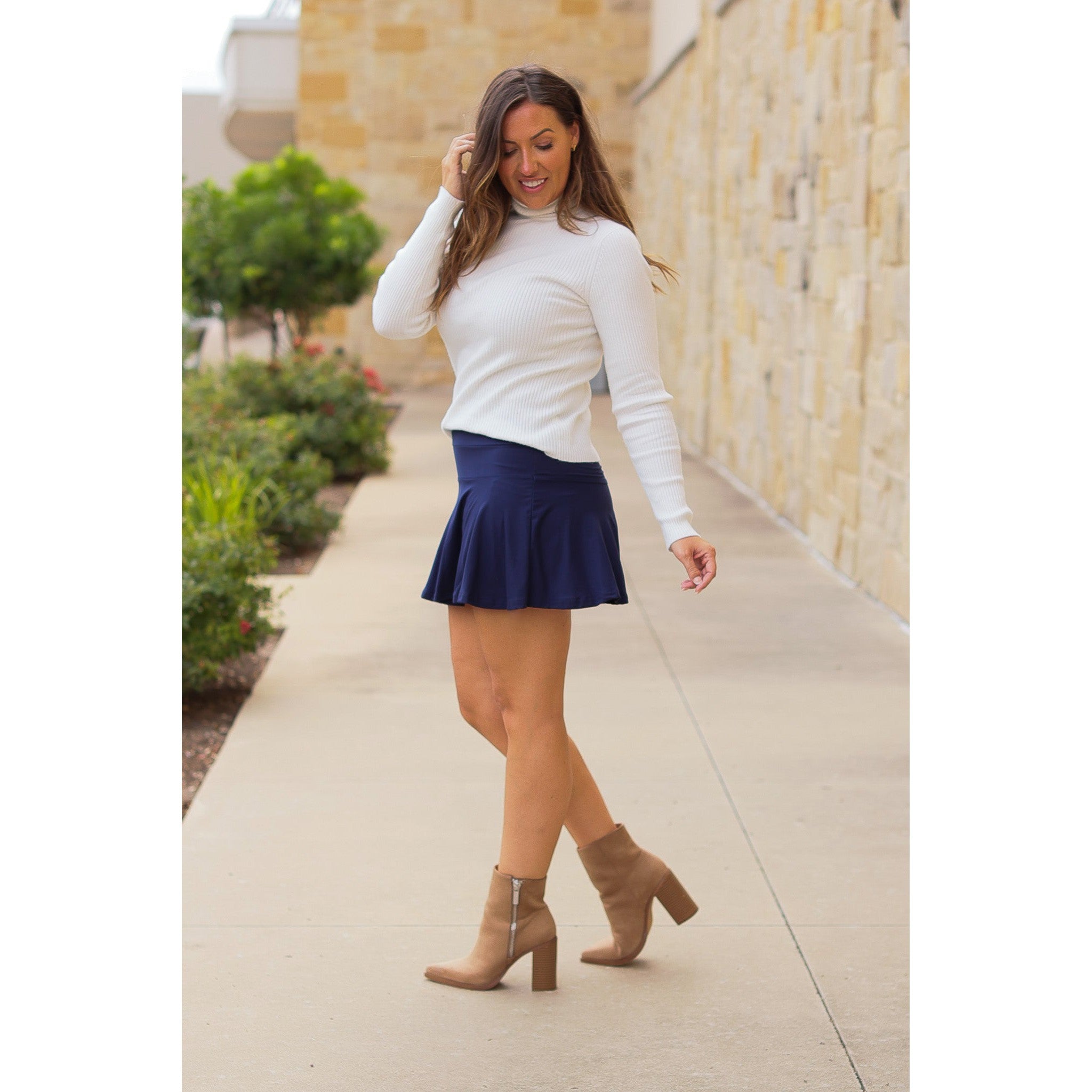 Ready to Ship | The Josie Navy Skort *
