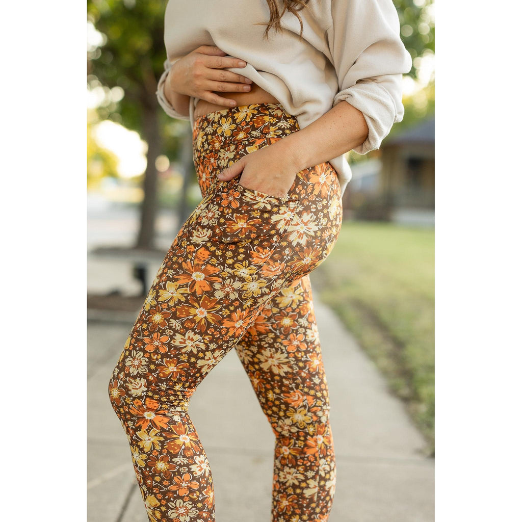 The Autumn - Fall Leaves Leggings*