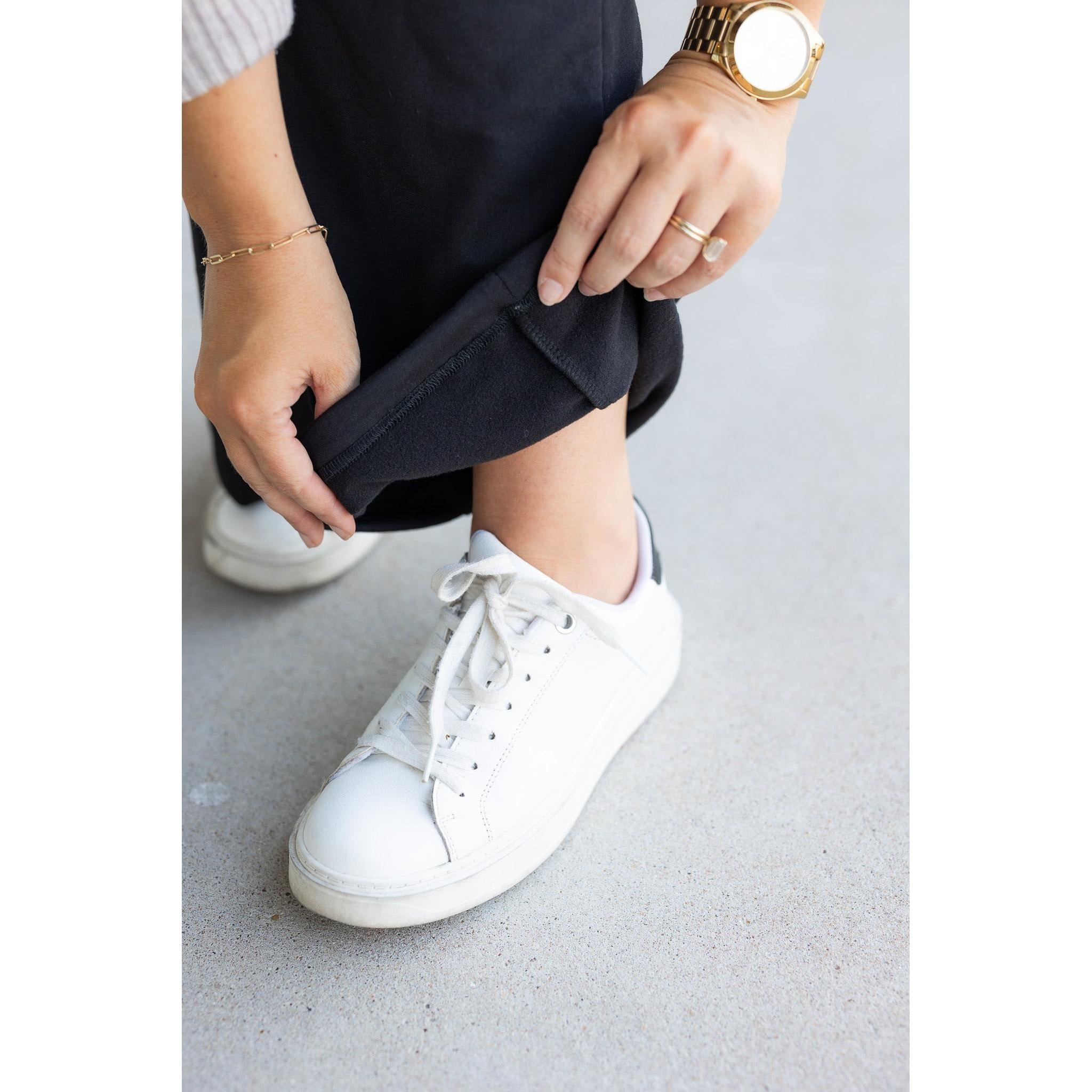 Ready to Ship | The Jenna - Comfy Wide Leg Fleece pants