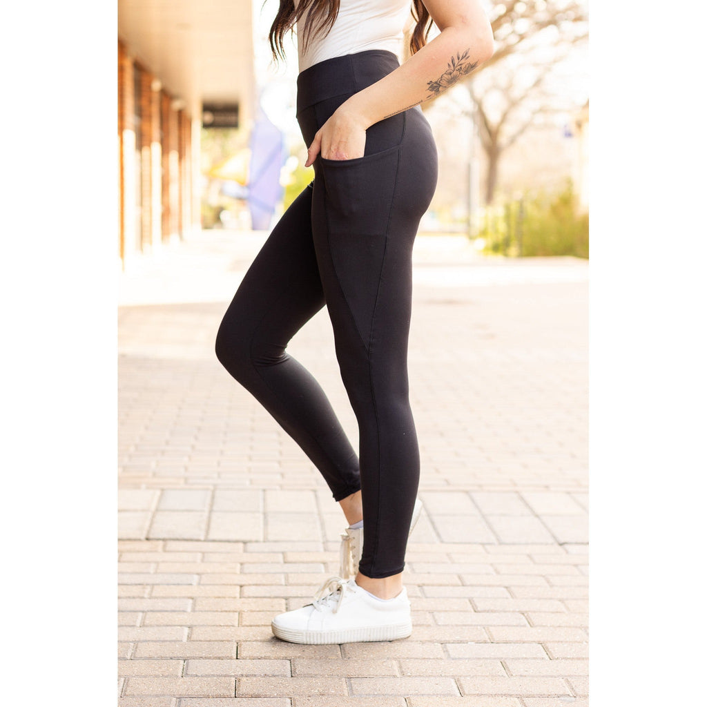Sleek Pocket - FULL Length Leggings