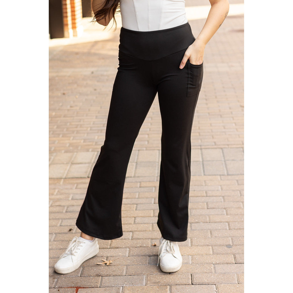 The Madeline - Tummy Control Bootcut Leggings