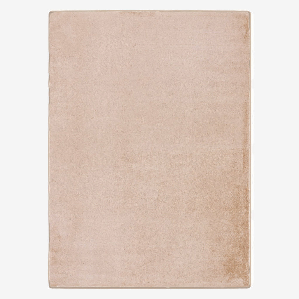 Cream Plush Area Rug