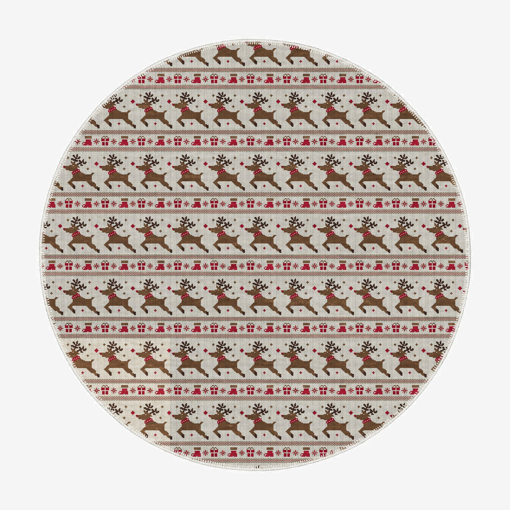 Forsythia Christmas Rug