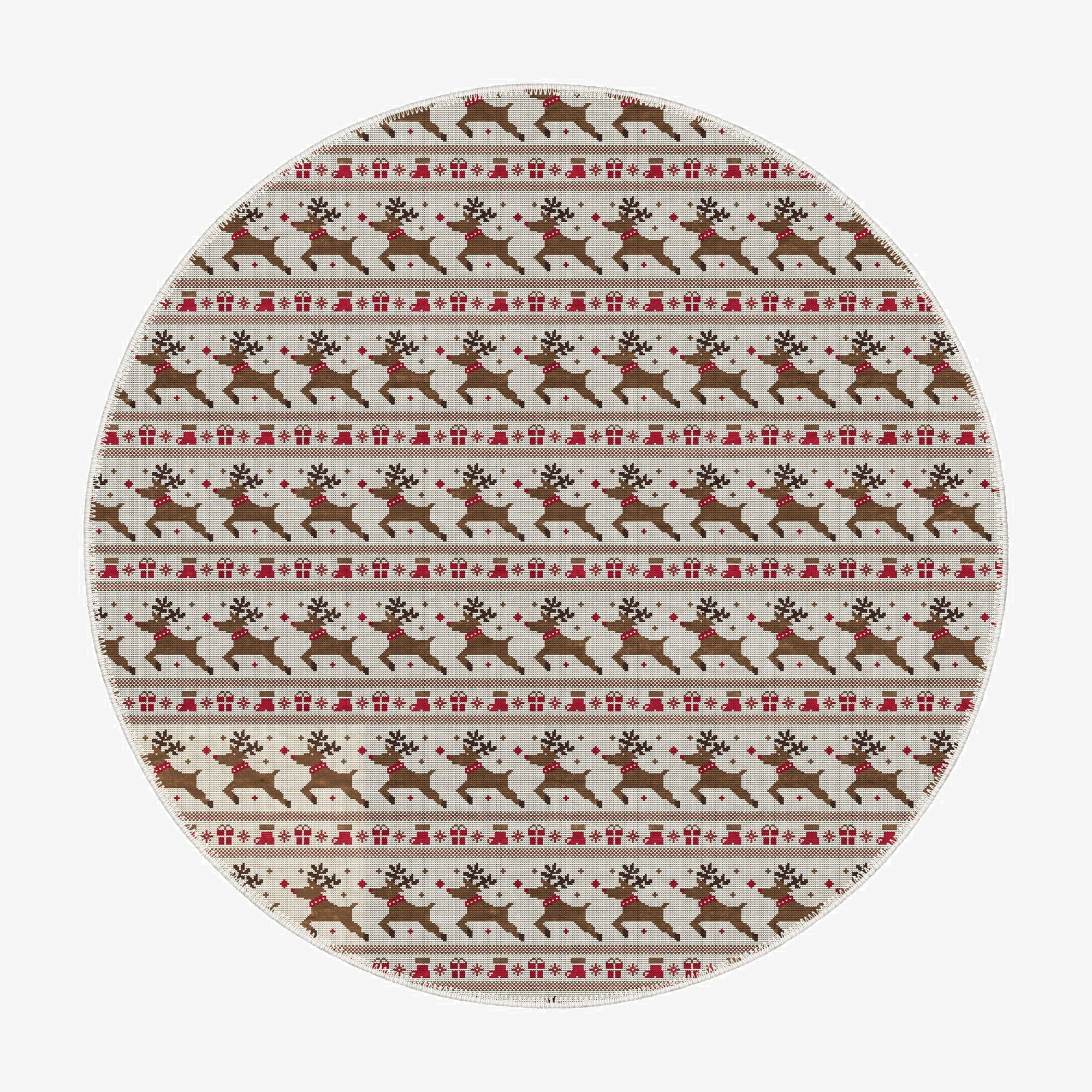Forsythia Christmas Rug