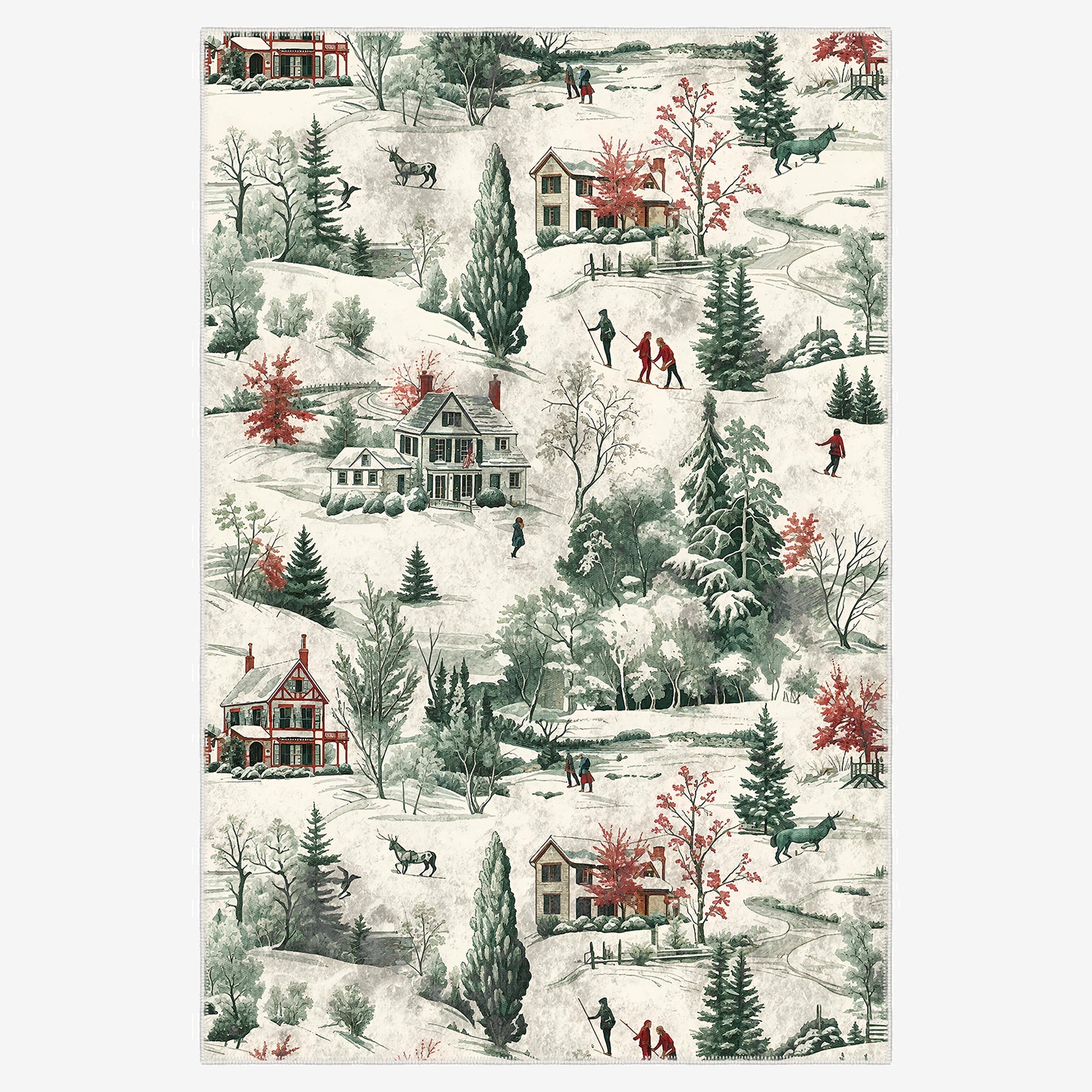 Glowmas Christmas Area Rug