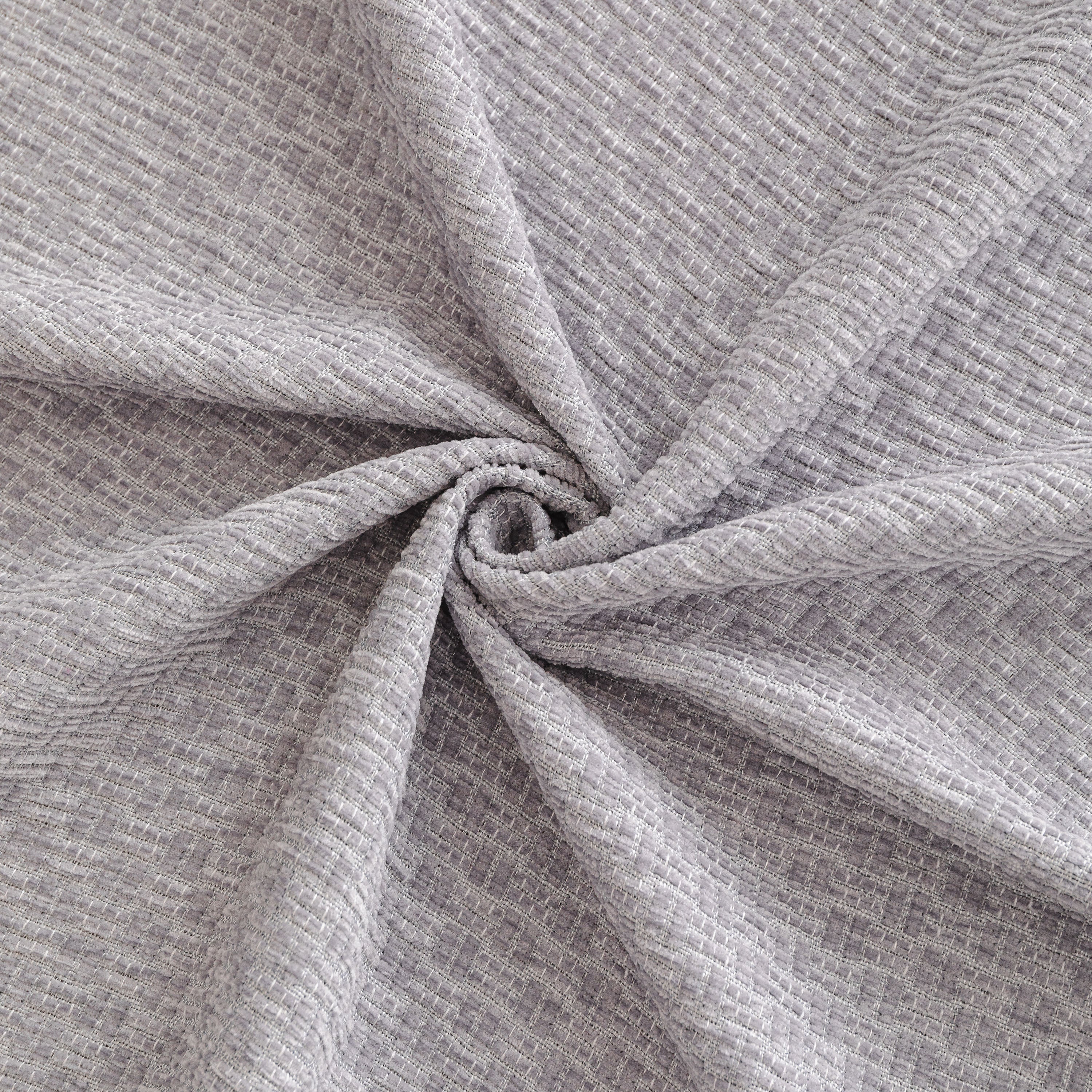 Textured Woven Modern Sofa Cover, Natural Blend Decorative Couch Throw Blanket