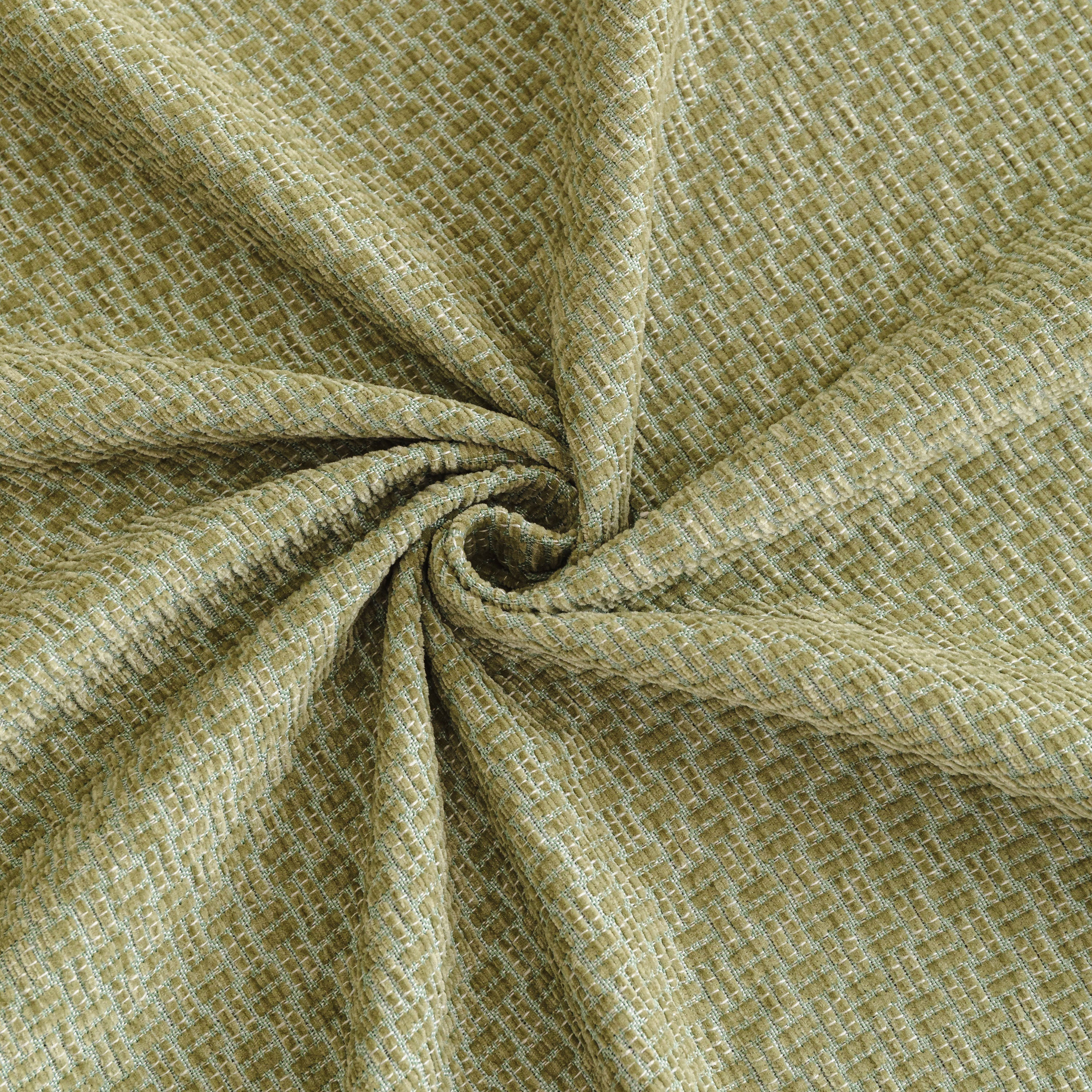 Textured Woven Modern Sofa Cover, Natural Blend Decorative Couch Throw Blanket