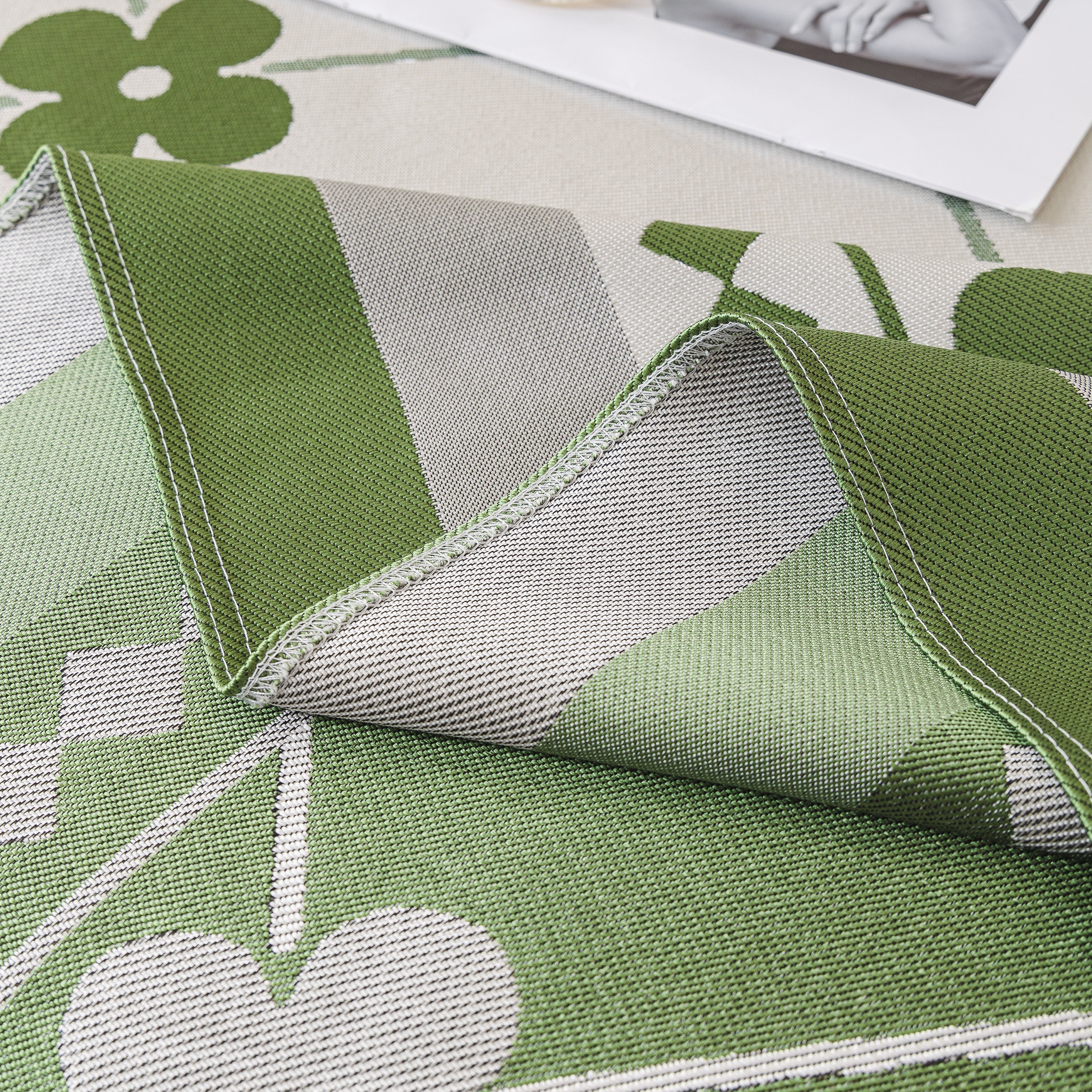 Cooling Four-Leaf Clover Hope Faith Love Luck Summer Comfy Ice Silk Furniture Throw Covers for Sofas