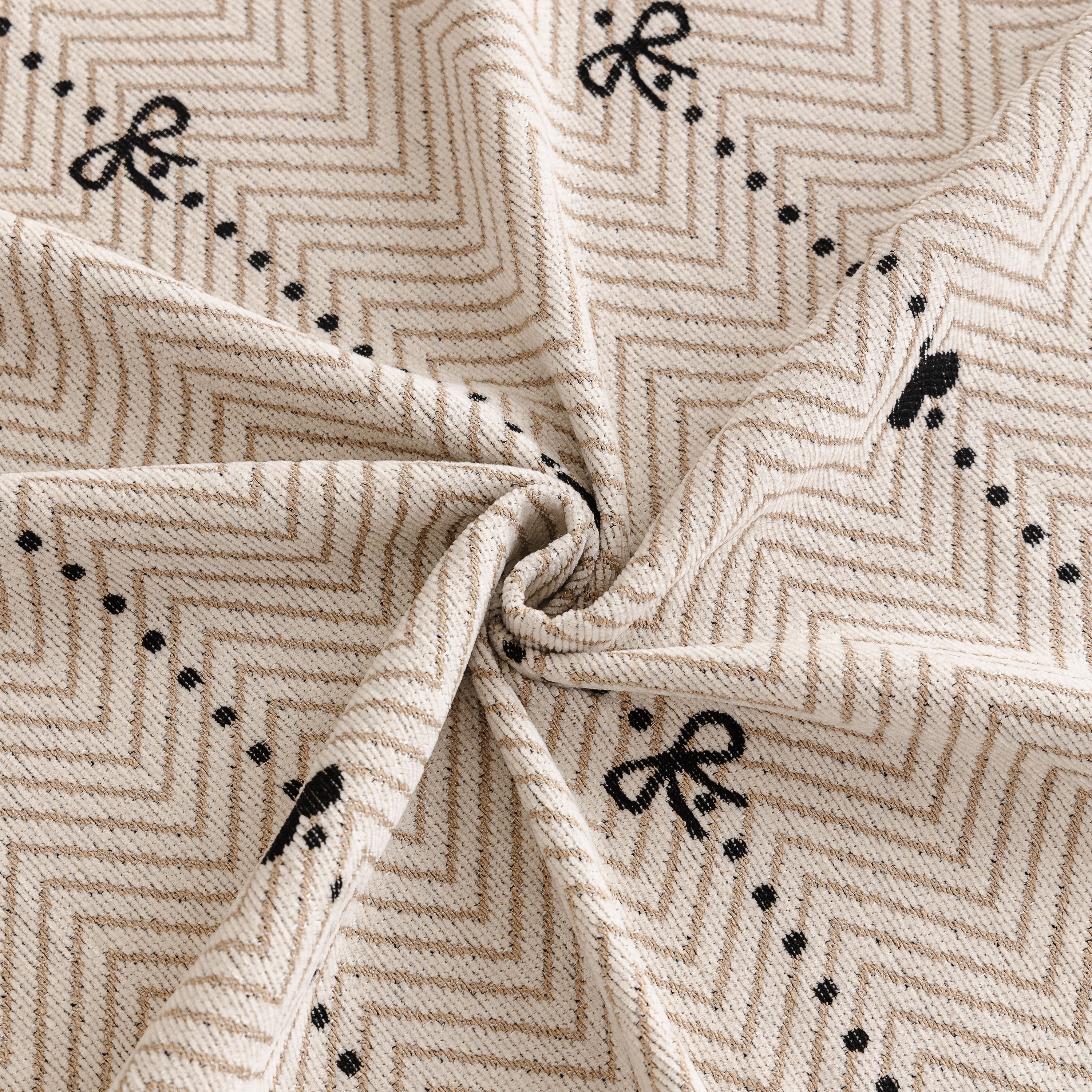 Chenille Couch Throw Cover Decorative Herringbone Sofa Blanket Protector for Couch