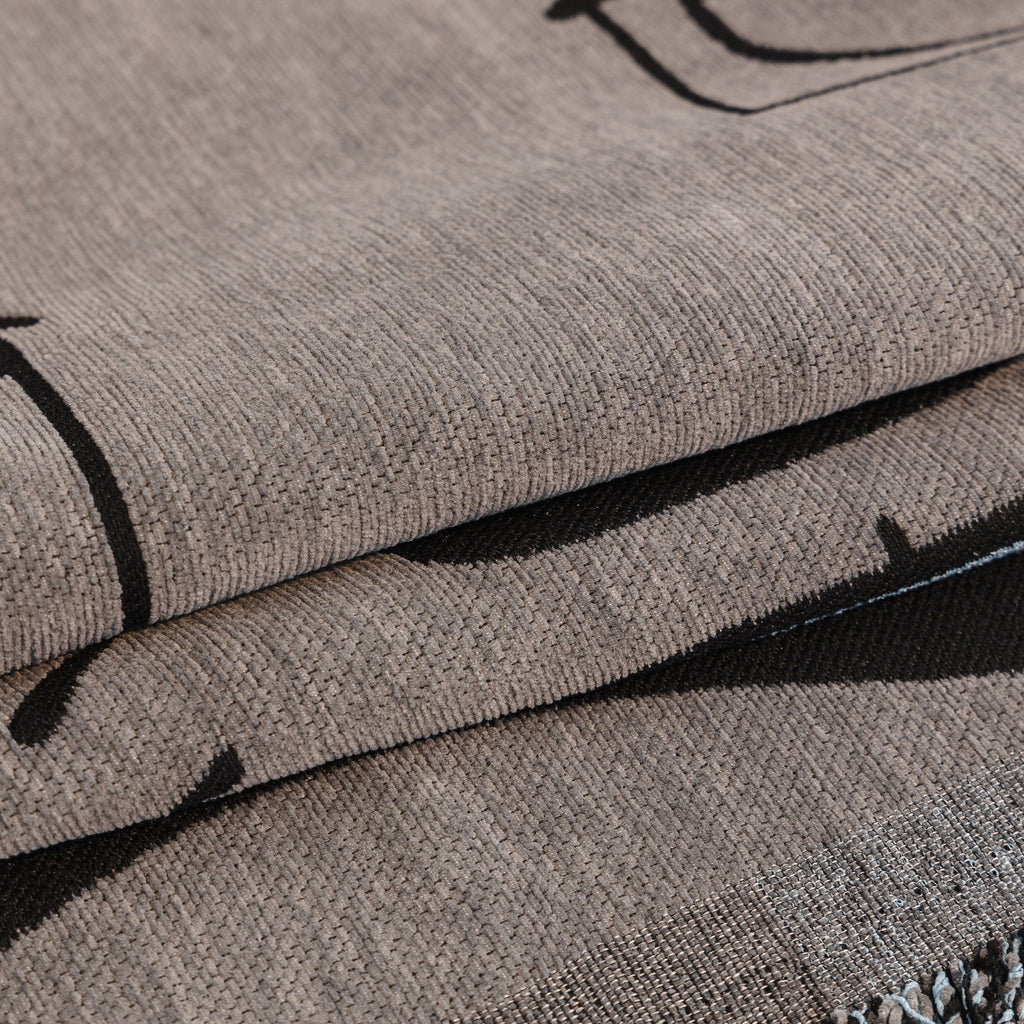 Cute Chenille Couch Cover Throw, Cartoon Soft Washable Sofa Cover for Sectional Sofas