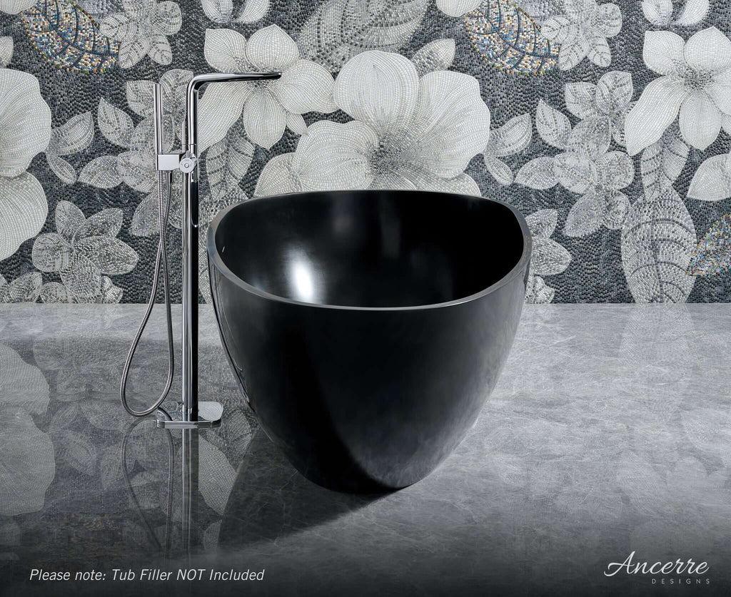 Arden 67” Freestanding Solid Surface Bathtub