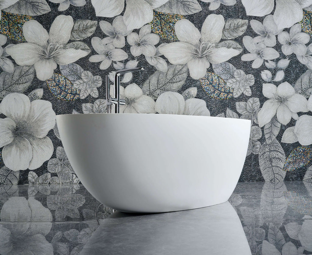 Arden 67” Freestanding Solid Surface Bathtub
