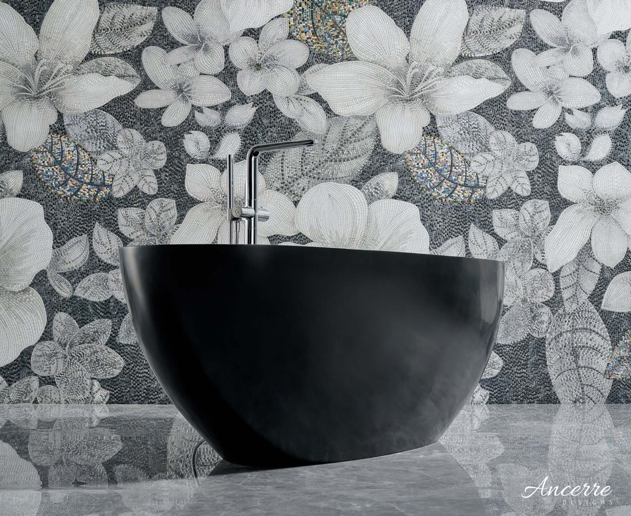 Arden 67” Freestanding Solid Surface Bathtub