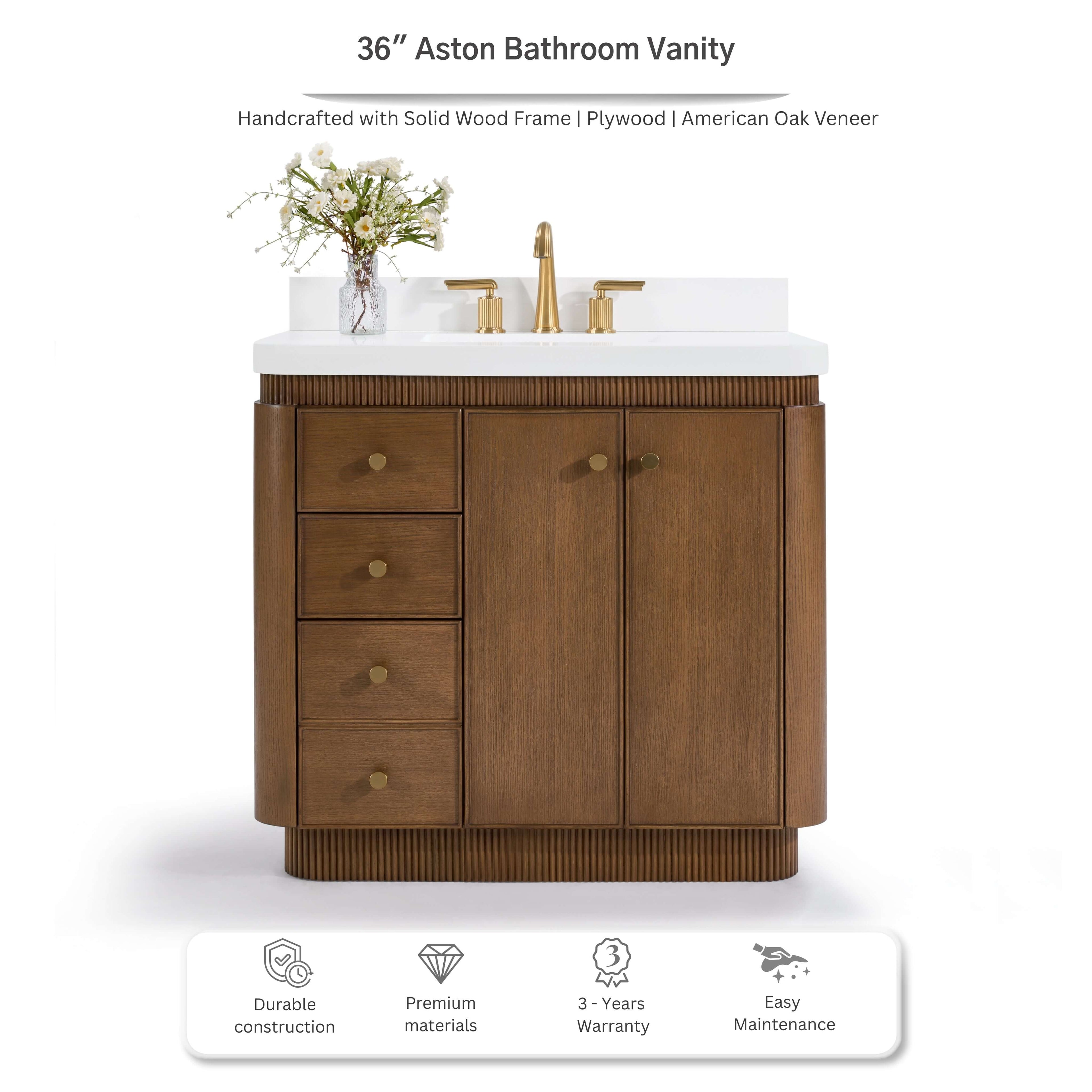 Aston Bathroom Vanity Collection