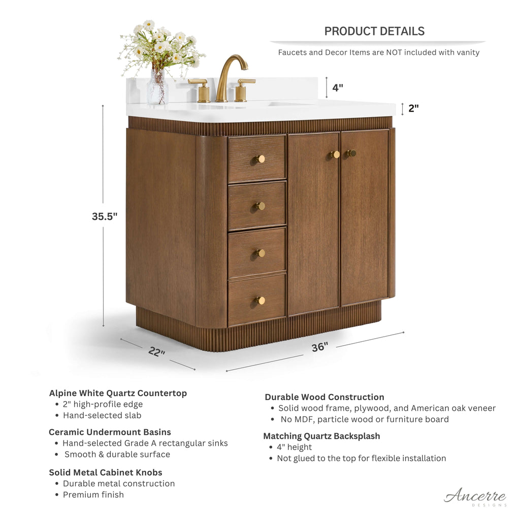 Aston Bathroom Vanity Collection