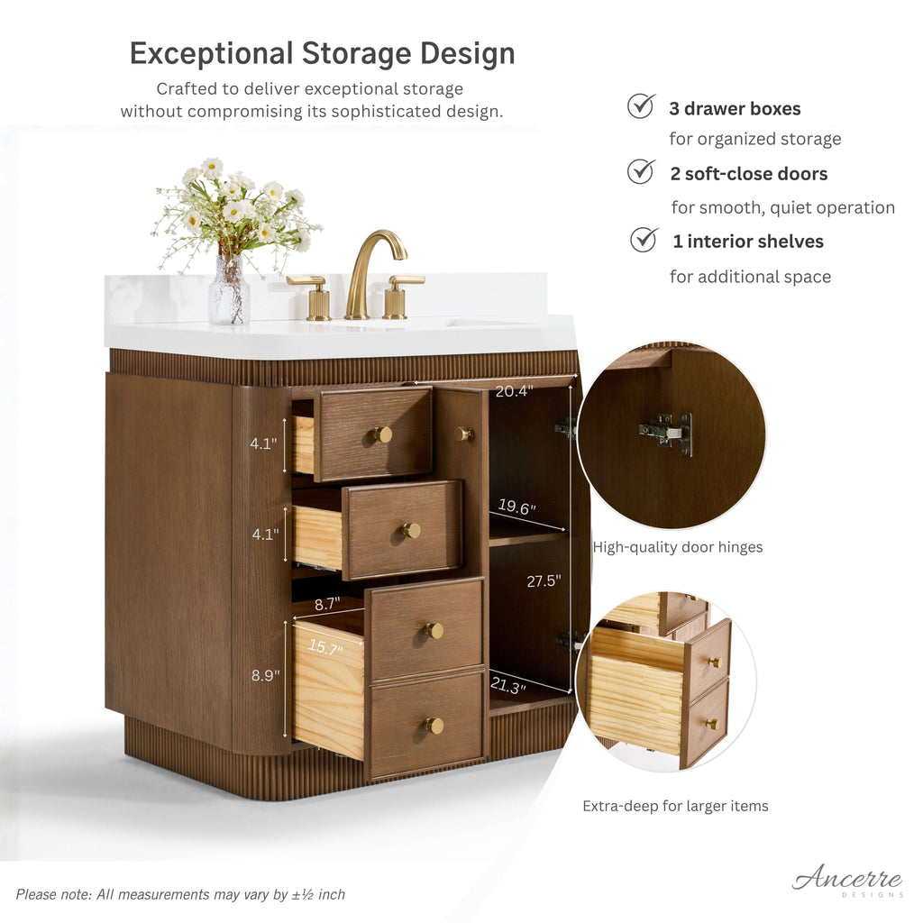 Aston Bathroom Vanity Collection