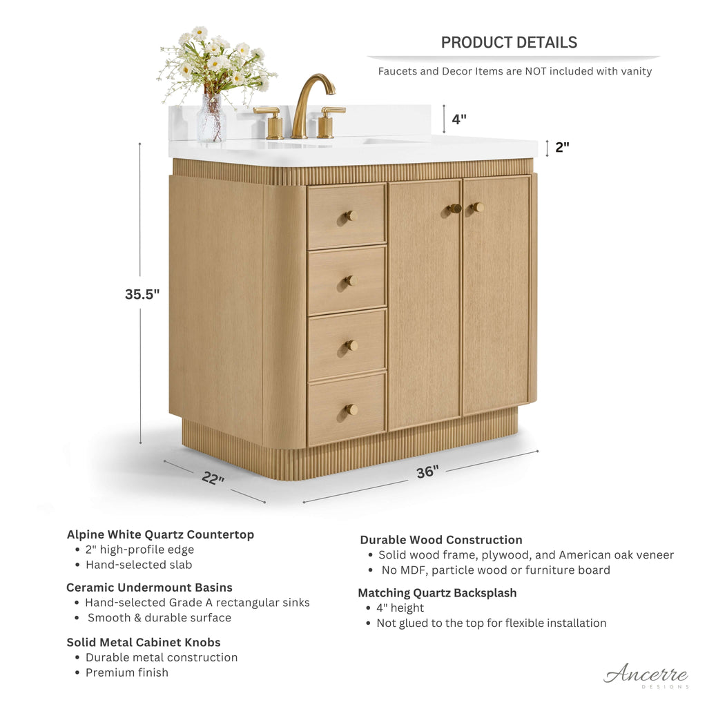 Aston Bathroom Vanity Collection