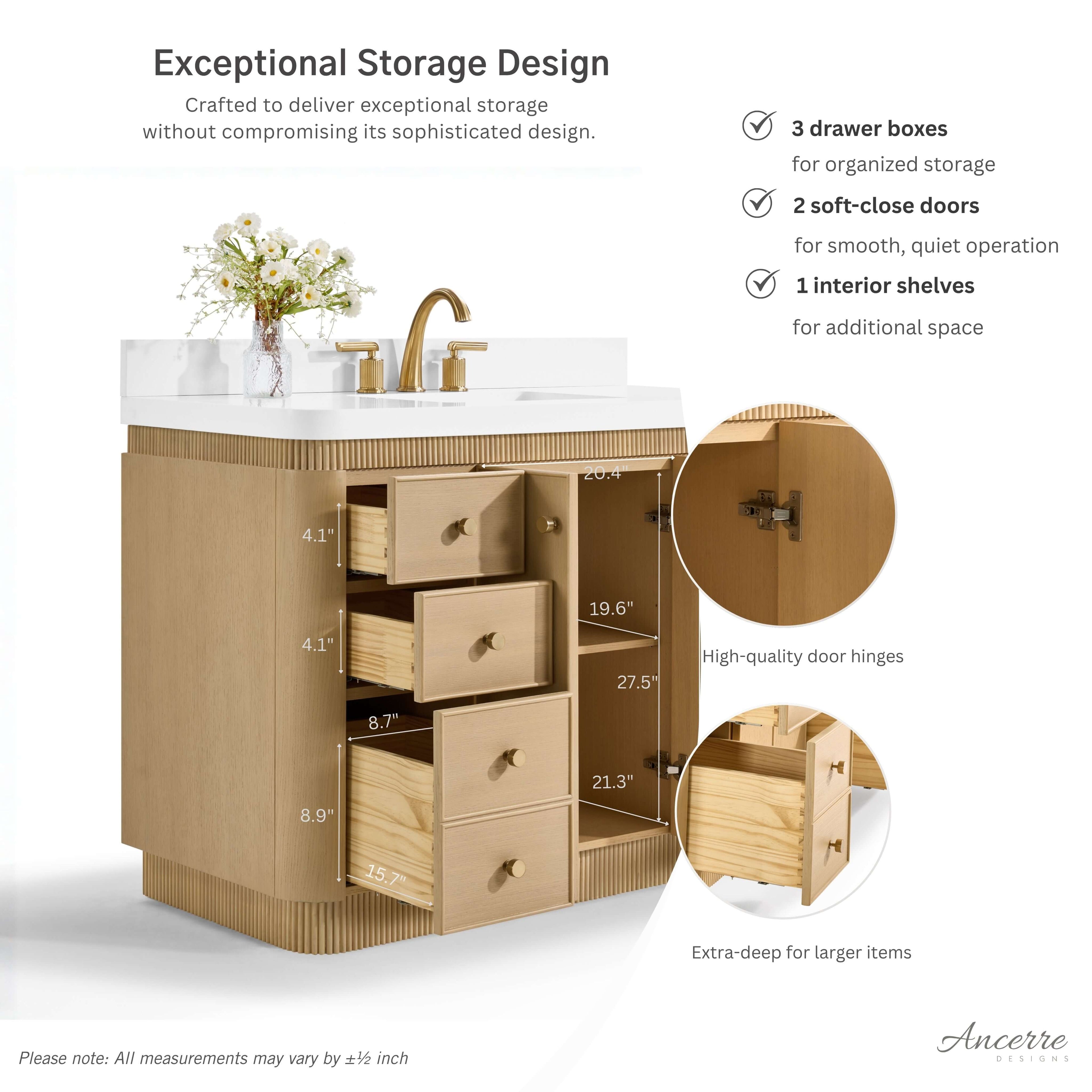 Aston Bathroom Vanity Collection