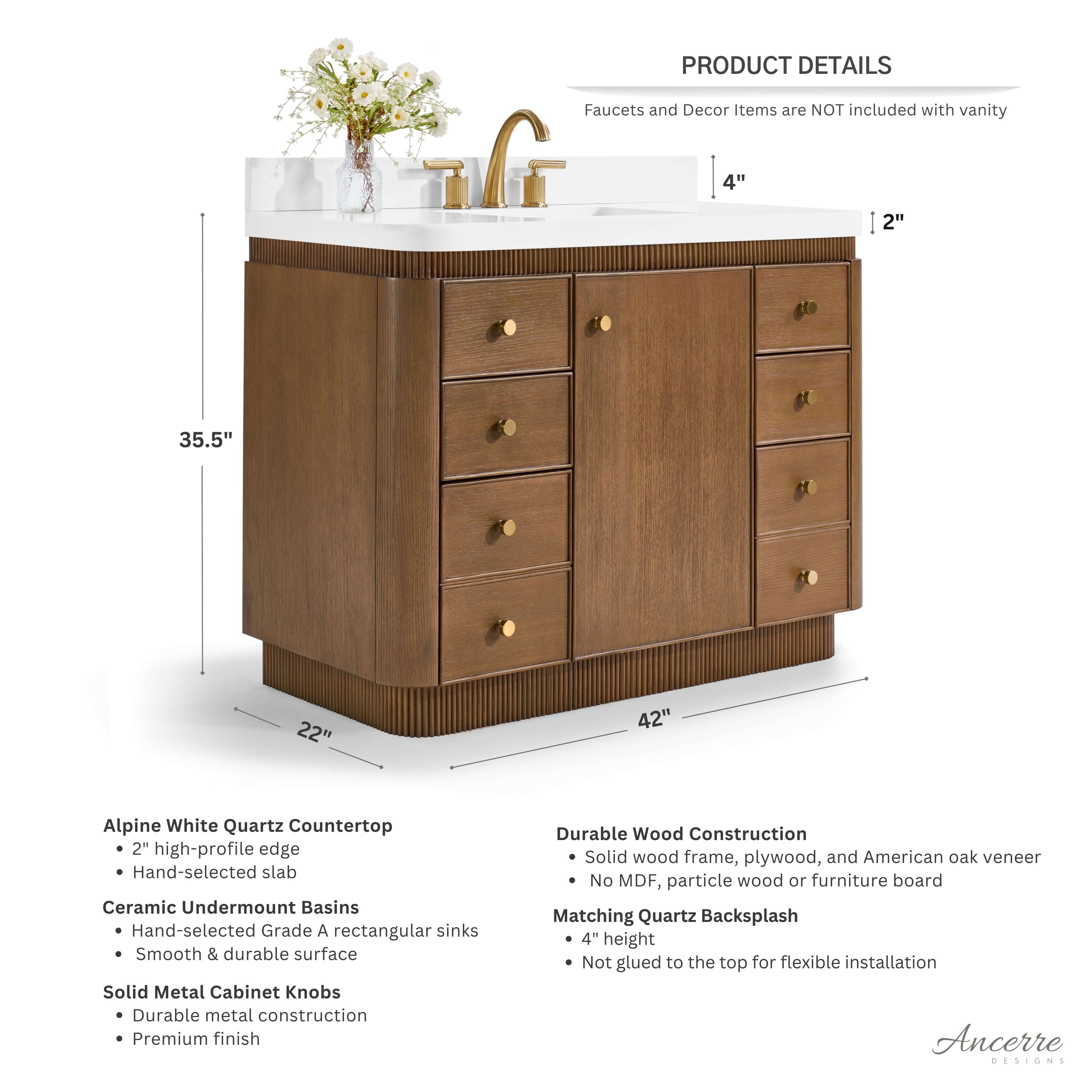 Aston Bathroom Vanity Collection