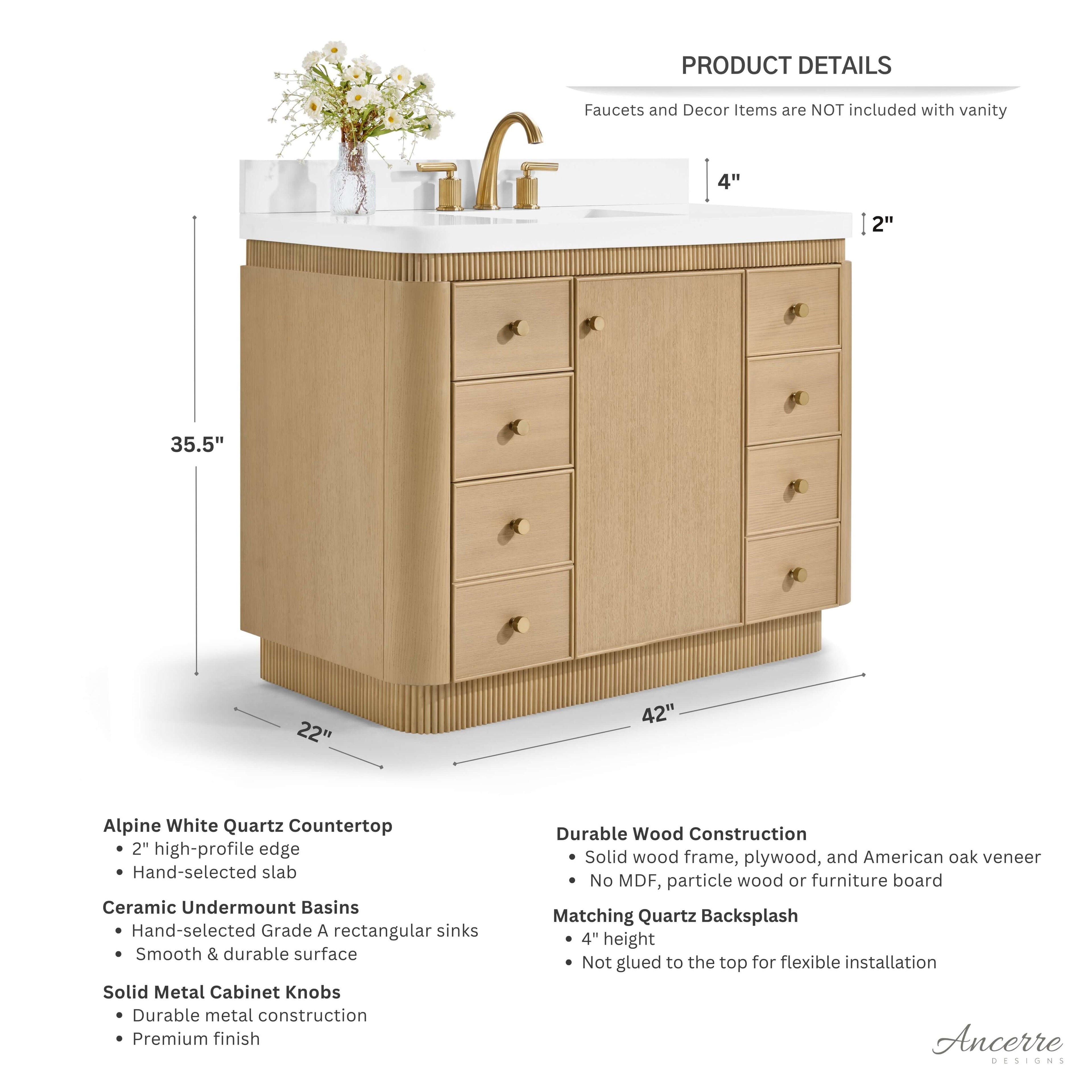 Aston Bathroom Vanity Collection