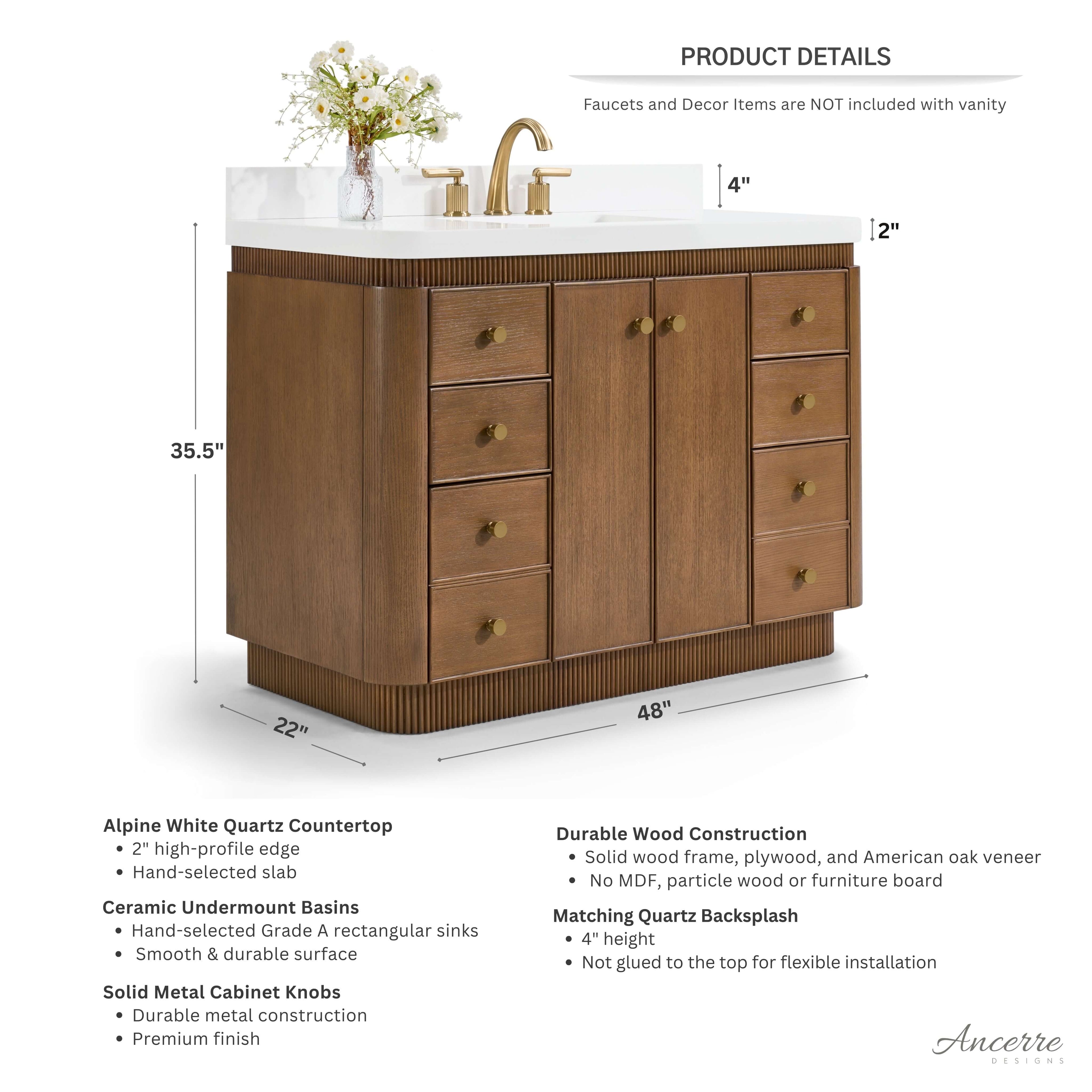 Aston Bathroom Vanity Collection