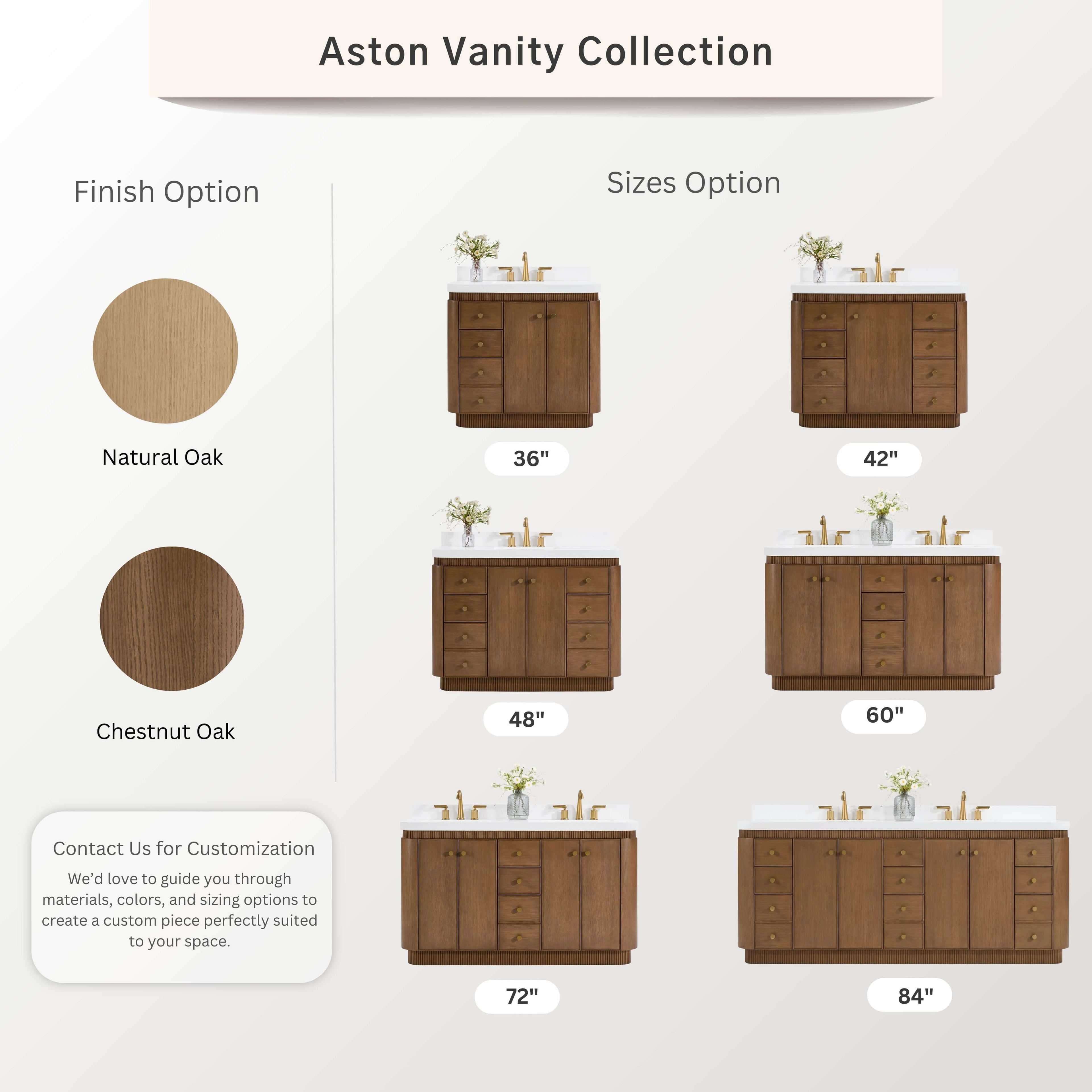 Aston 48" Bath Vanity Set