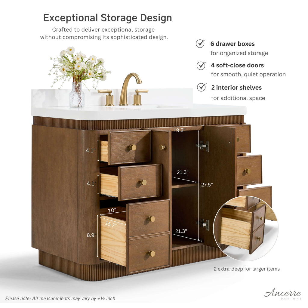 Aston Bathroom Vanity Collection