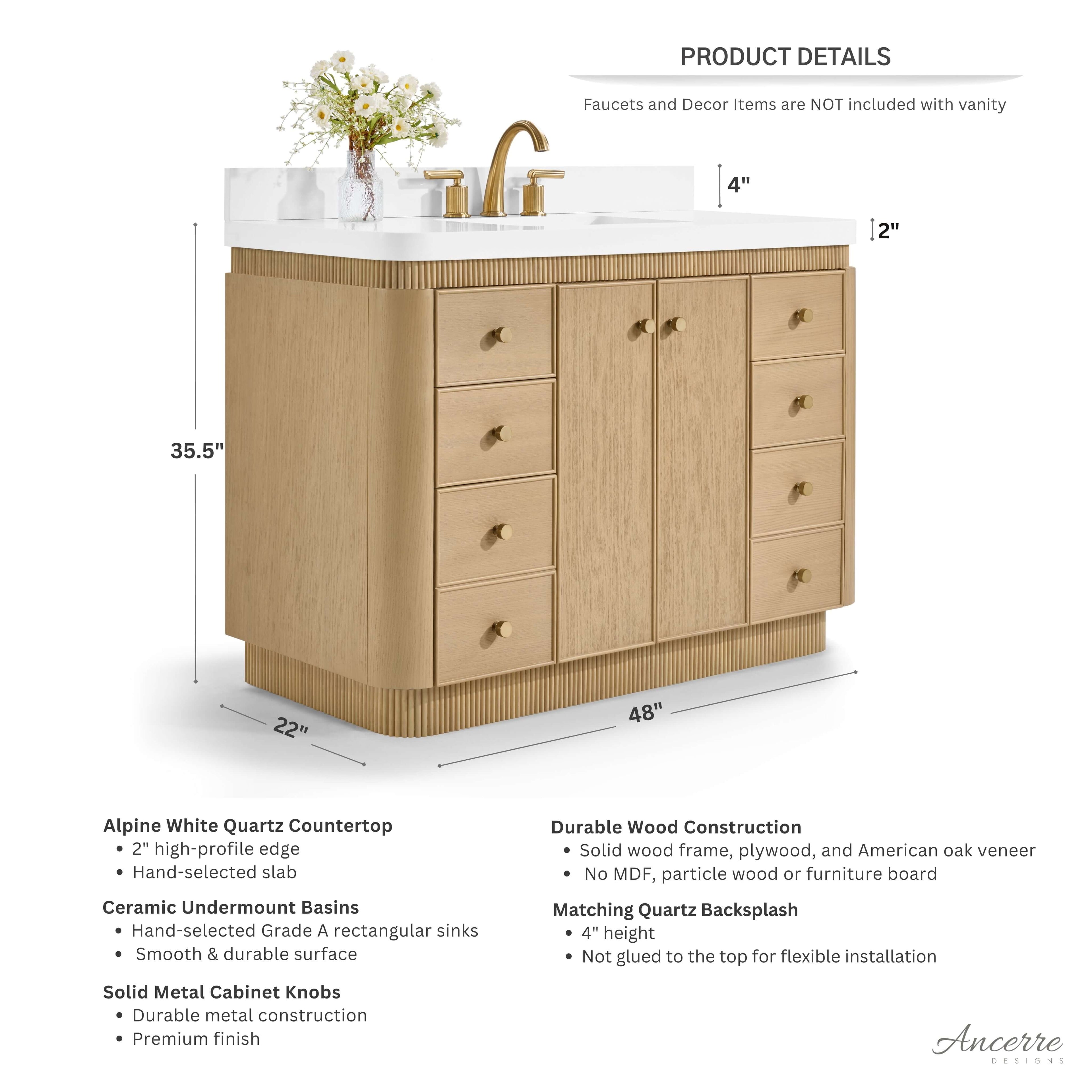 Aston Bathroom Vanity Collection