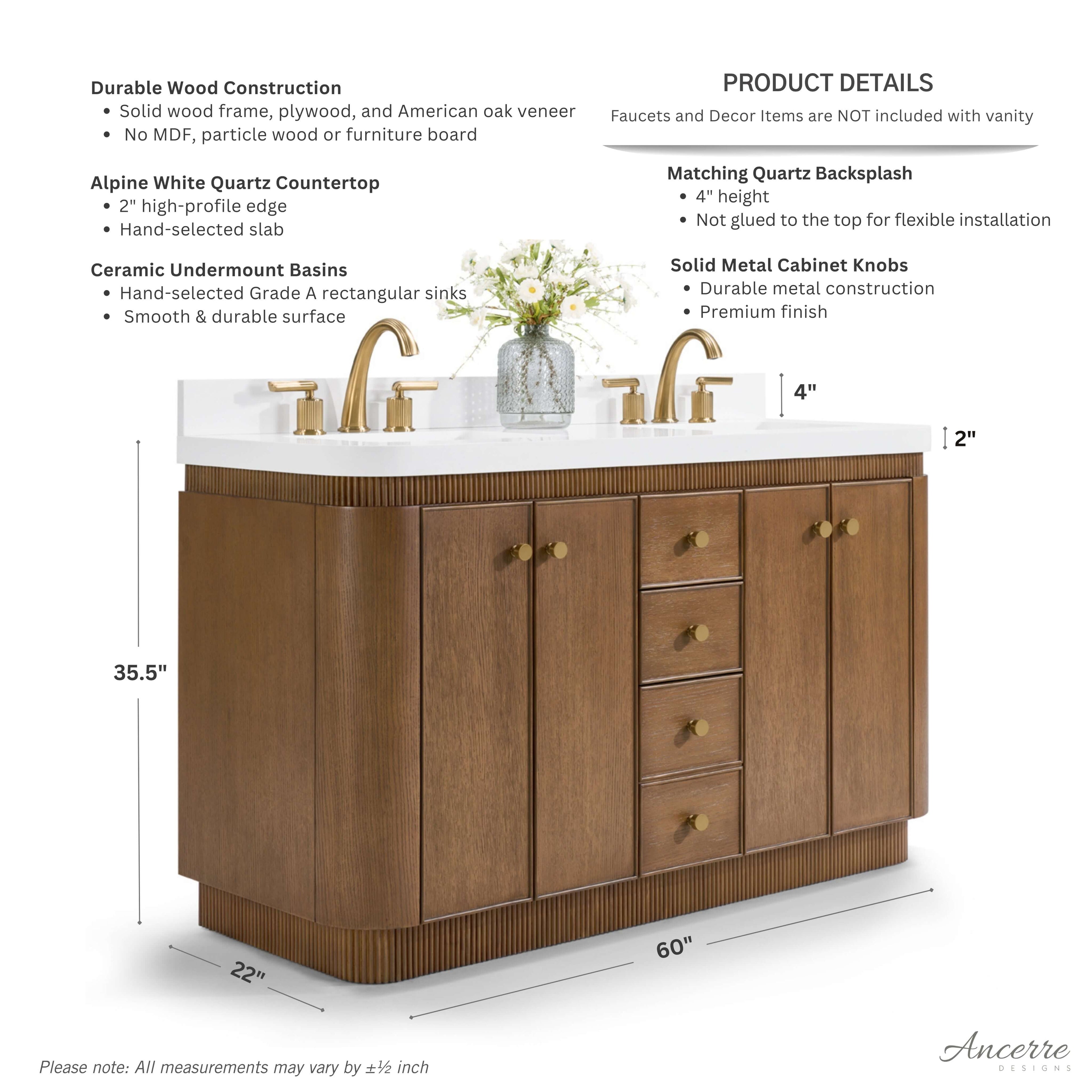 Aston Bathroom Vanity Collection