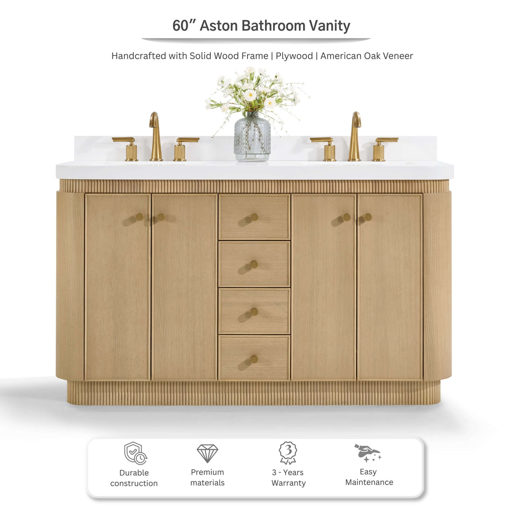 Aston 60" Bath Vanity Set