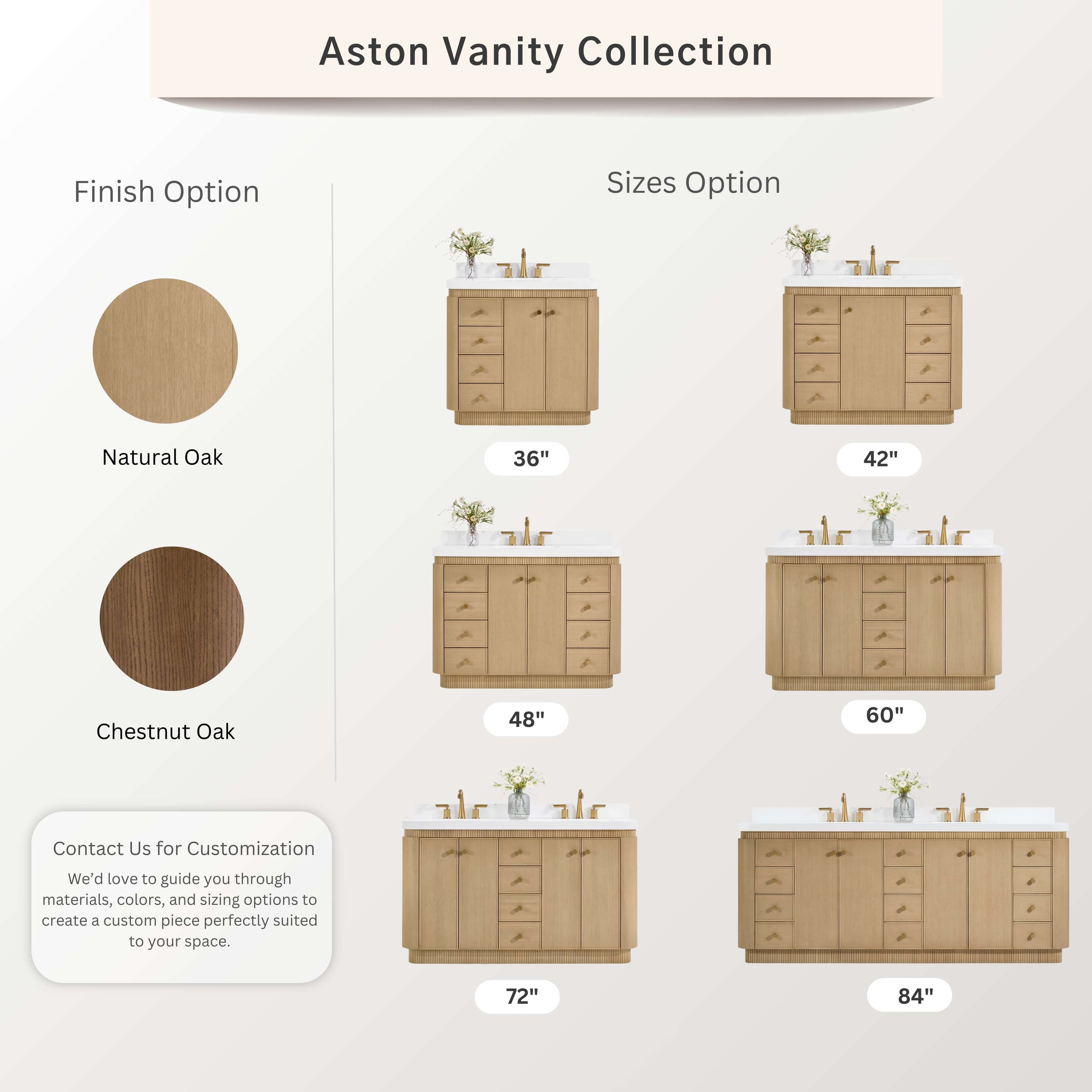 Aston 60" Bath Vanity Set