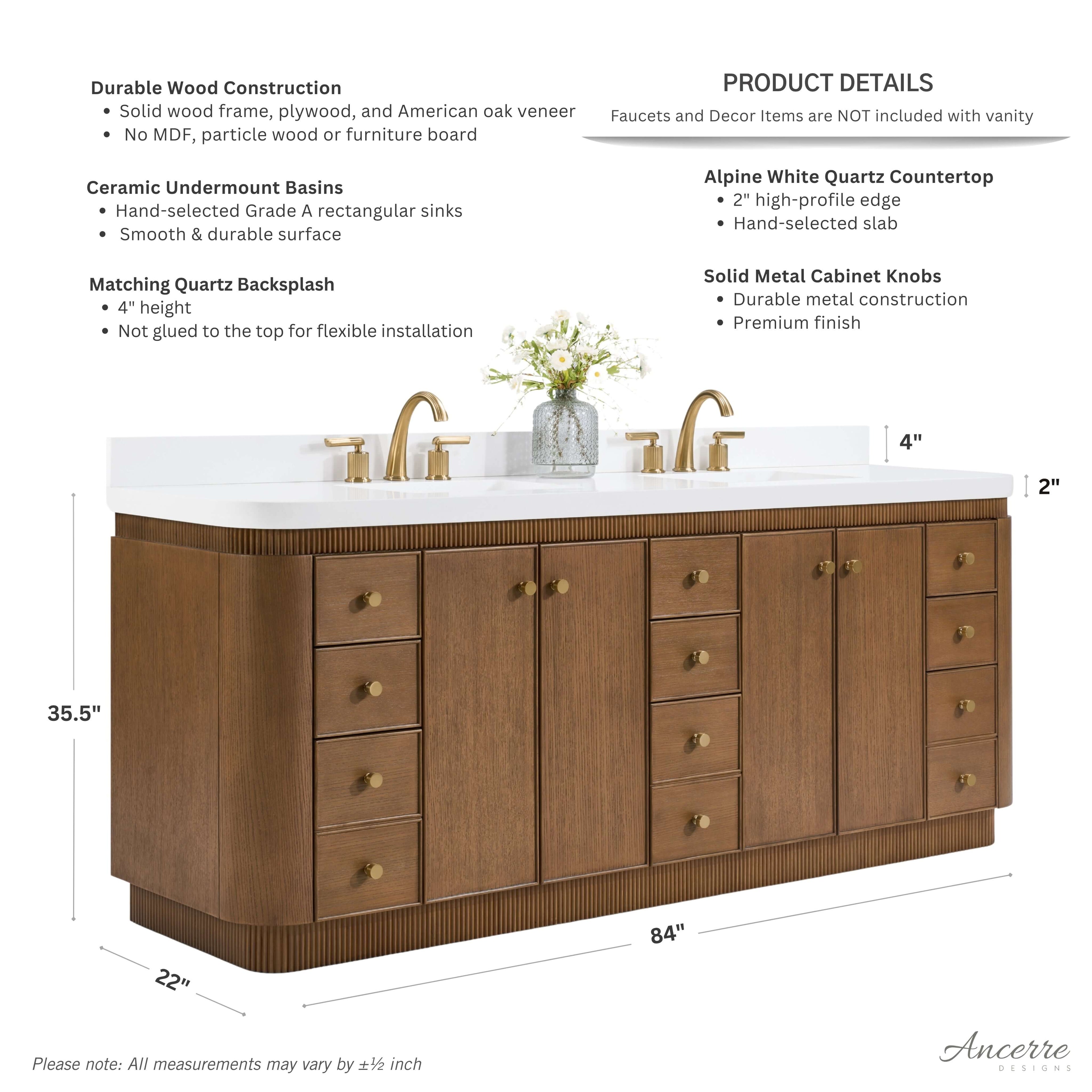 Aston Bathroom Vanity Collection