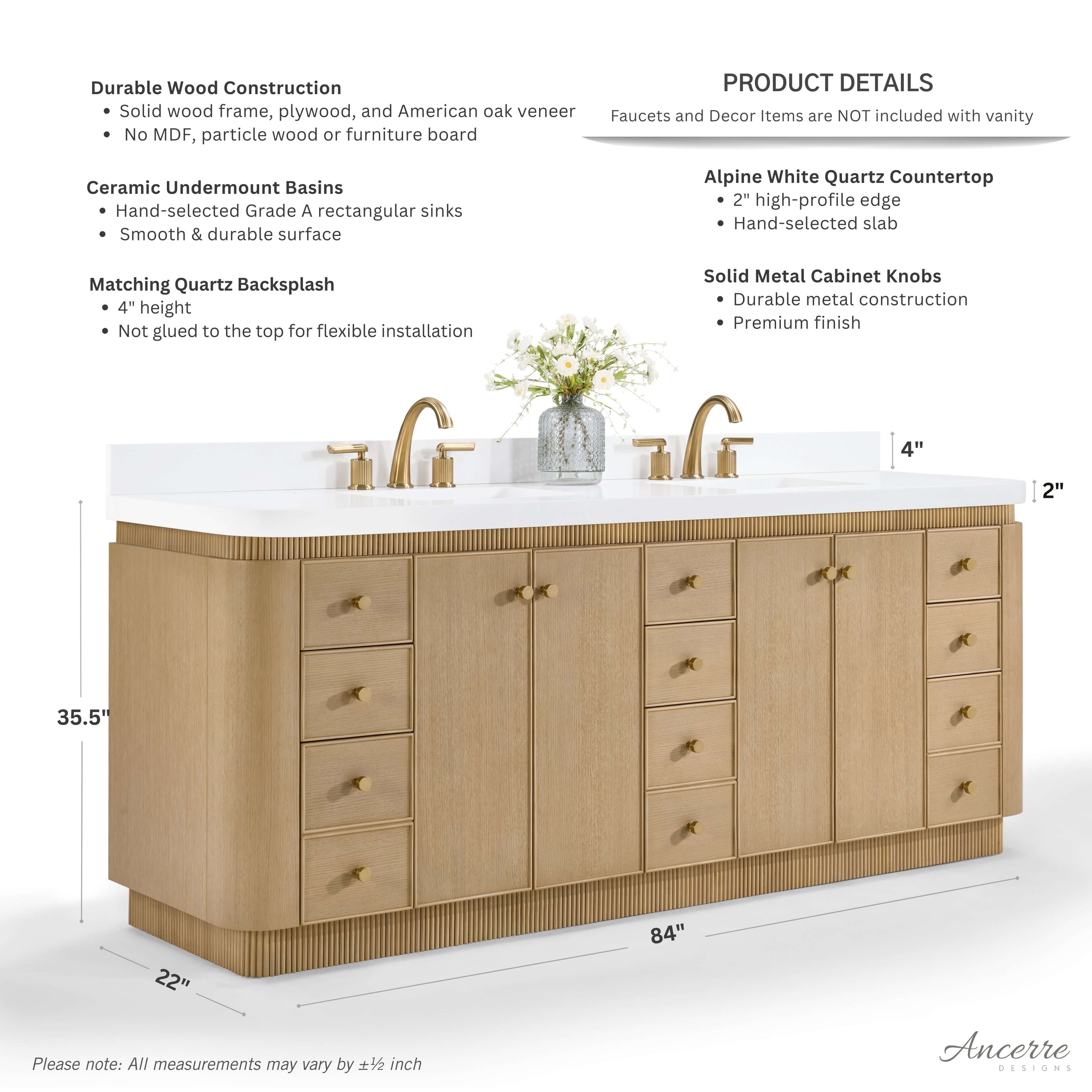 Aston Bathroom Vanity Collection