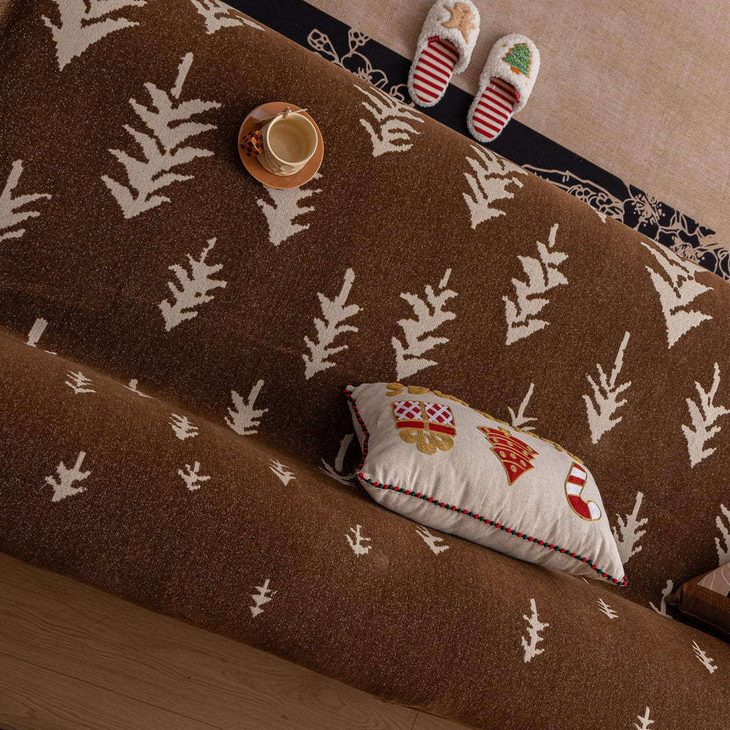 Modern Couch Covers for Couches Large Decorative Throw Blanket with Tassels for Couch