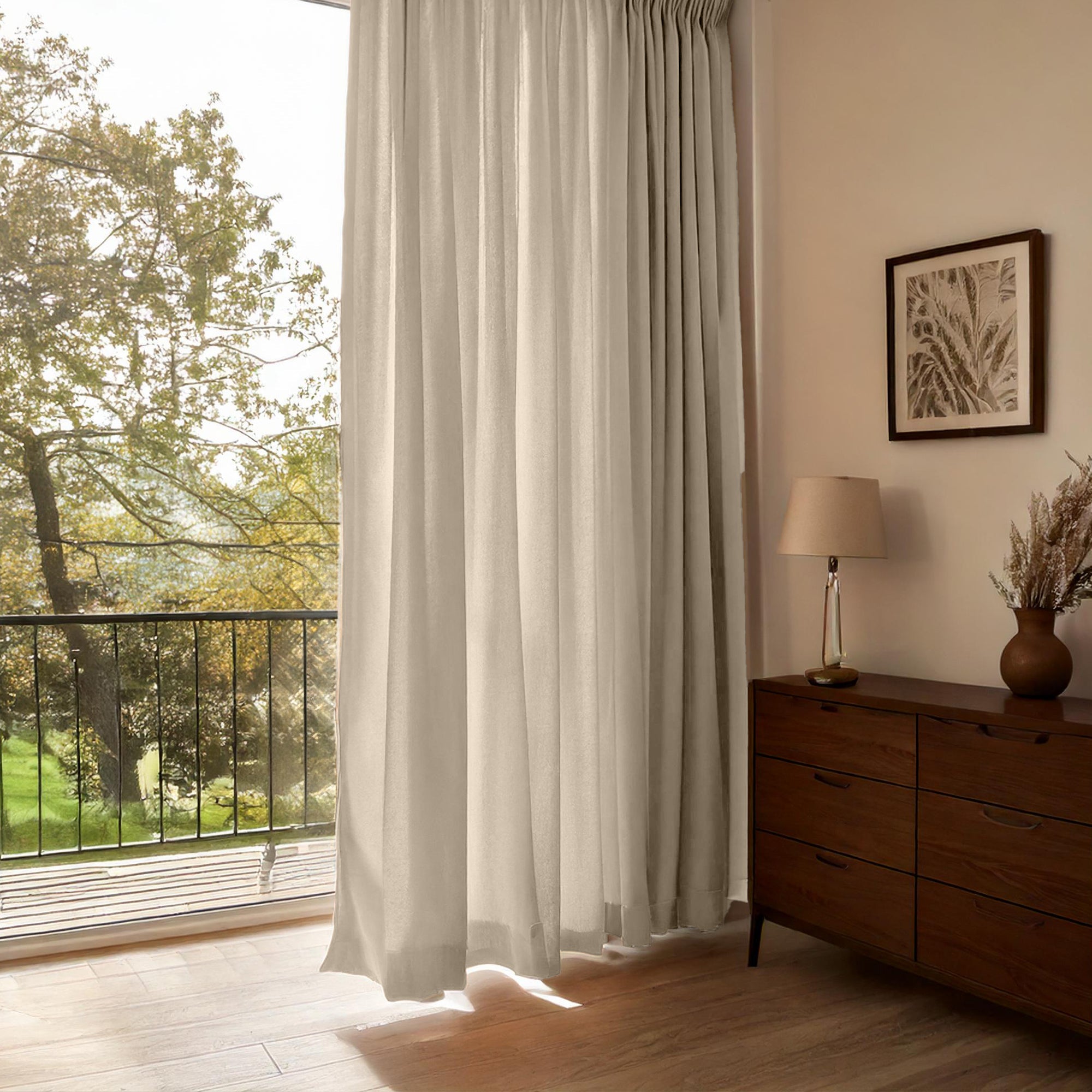 Blackout Beige Curtain
