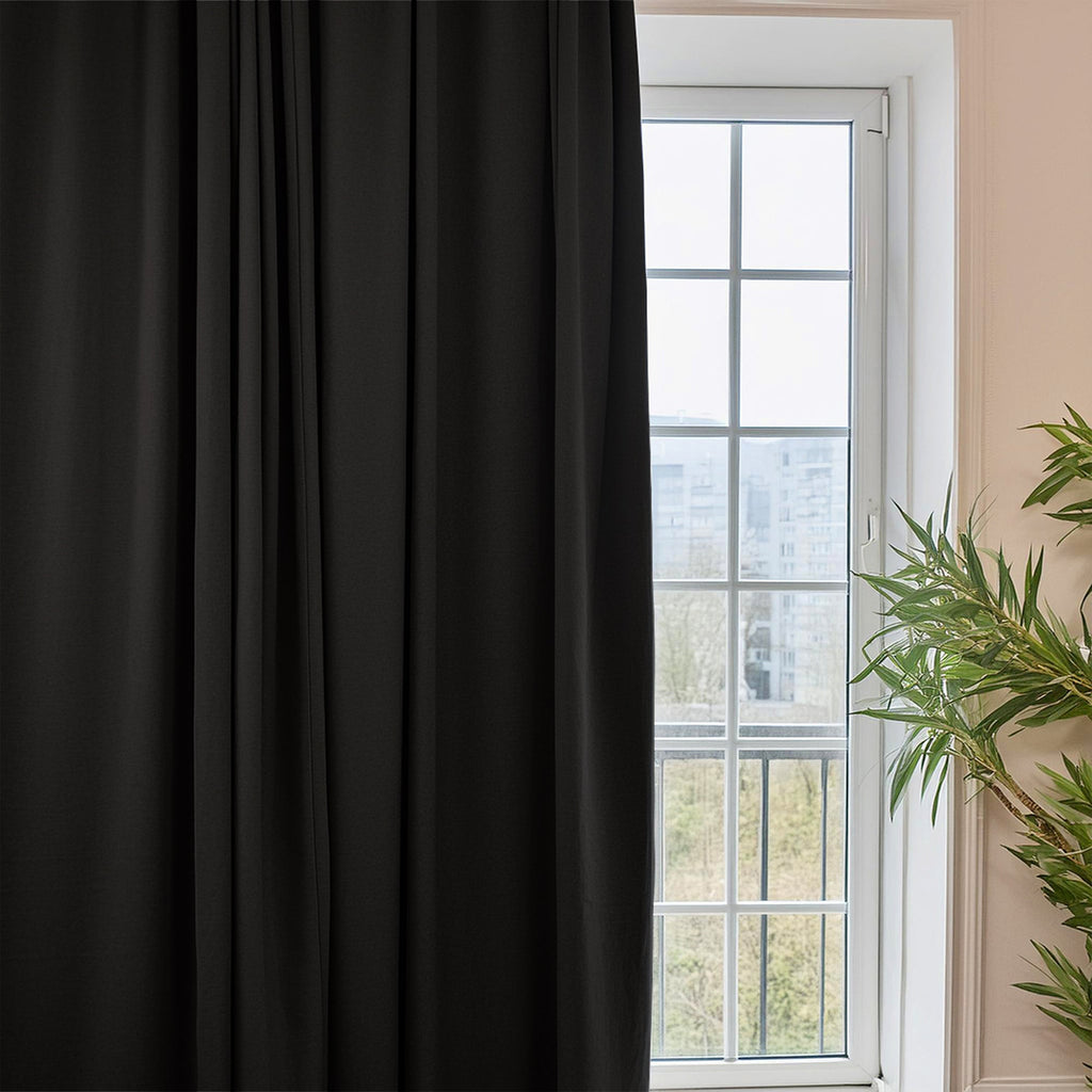 Blackout Black Curtain